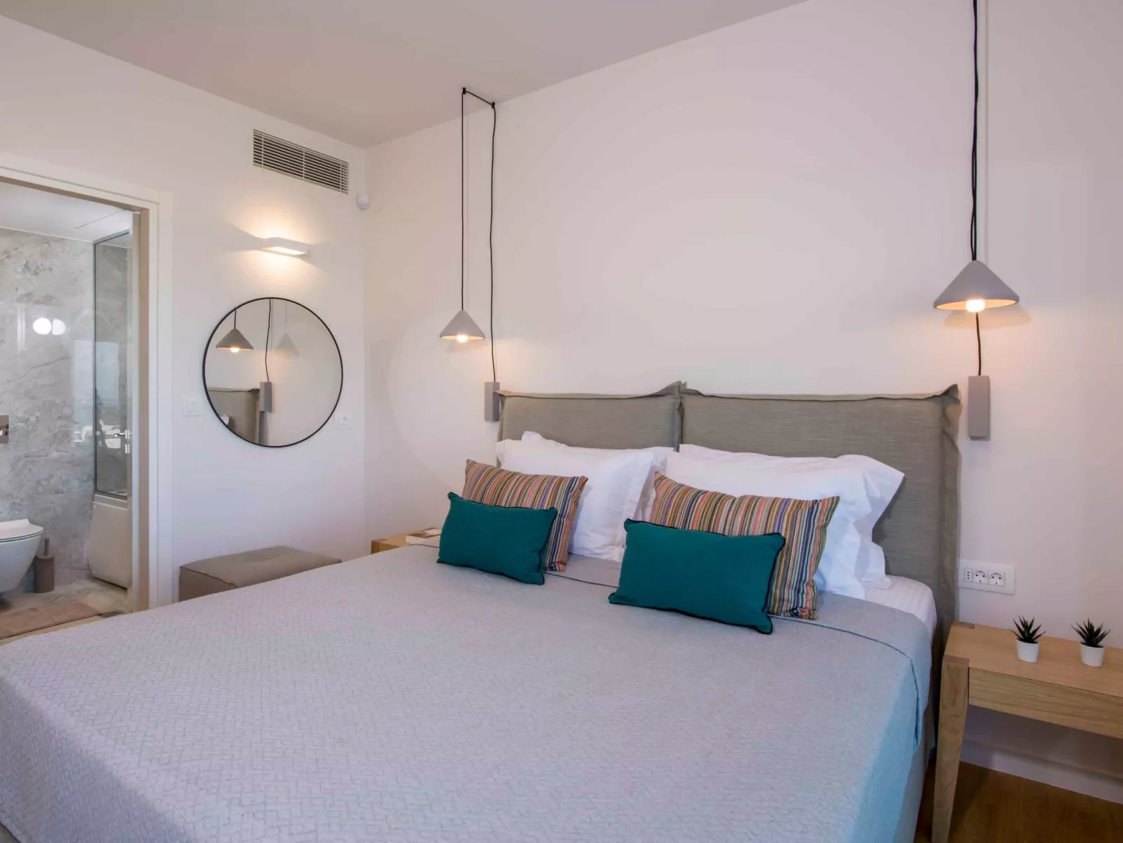 Kalyves Royal Villa-''Gratis''beheizter Pool, Fitnessraum, Meerblick-Inside