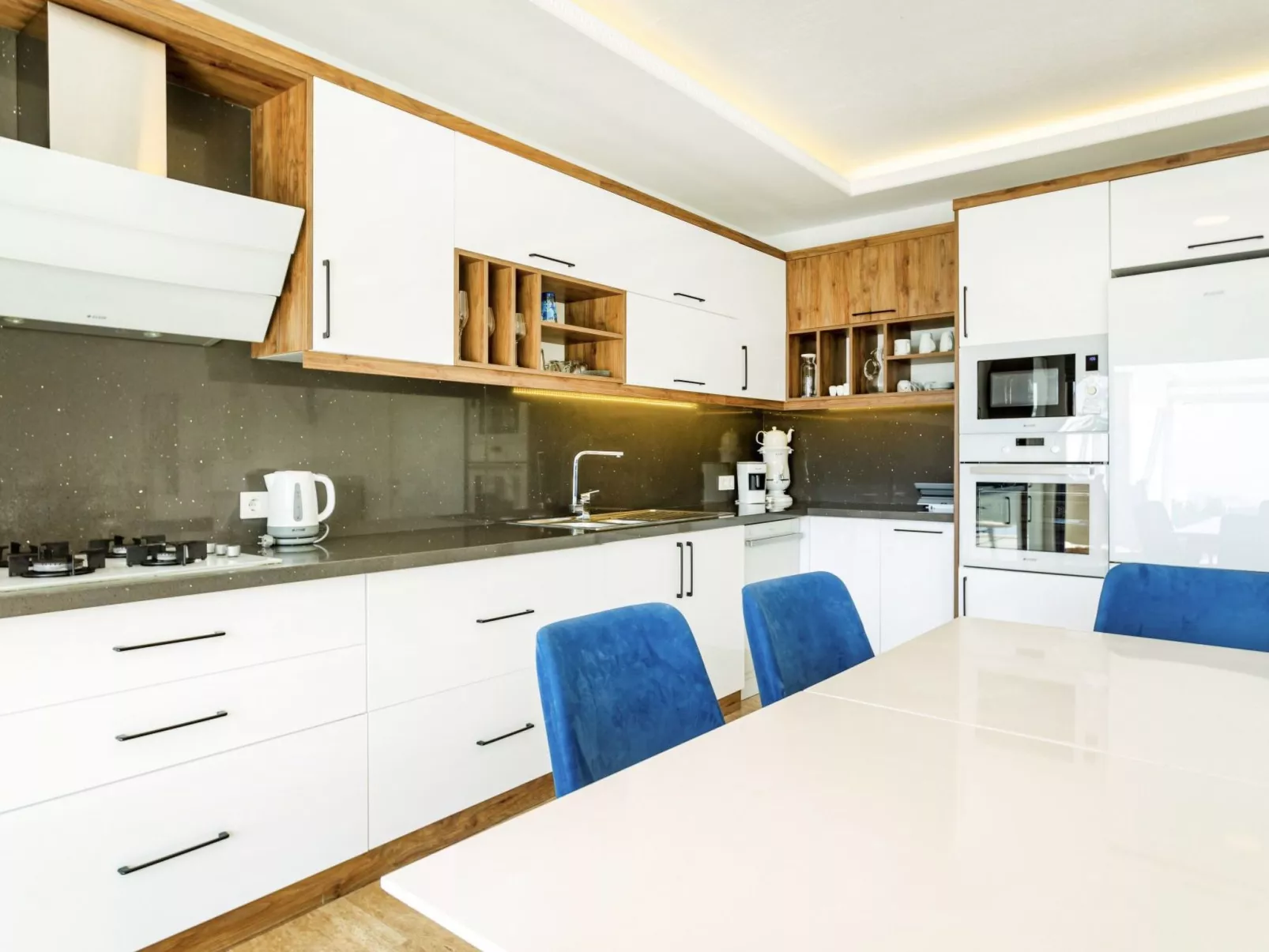 Villa Infinity Paradise mit atemberaubender Sicht-Drinnen