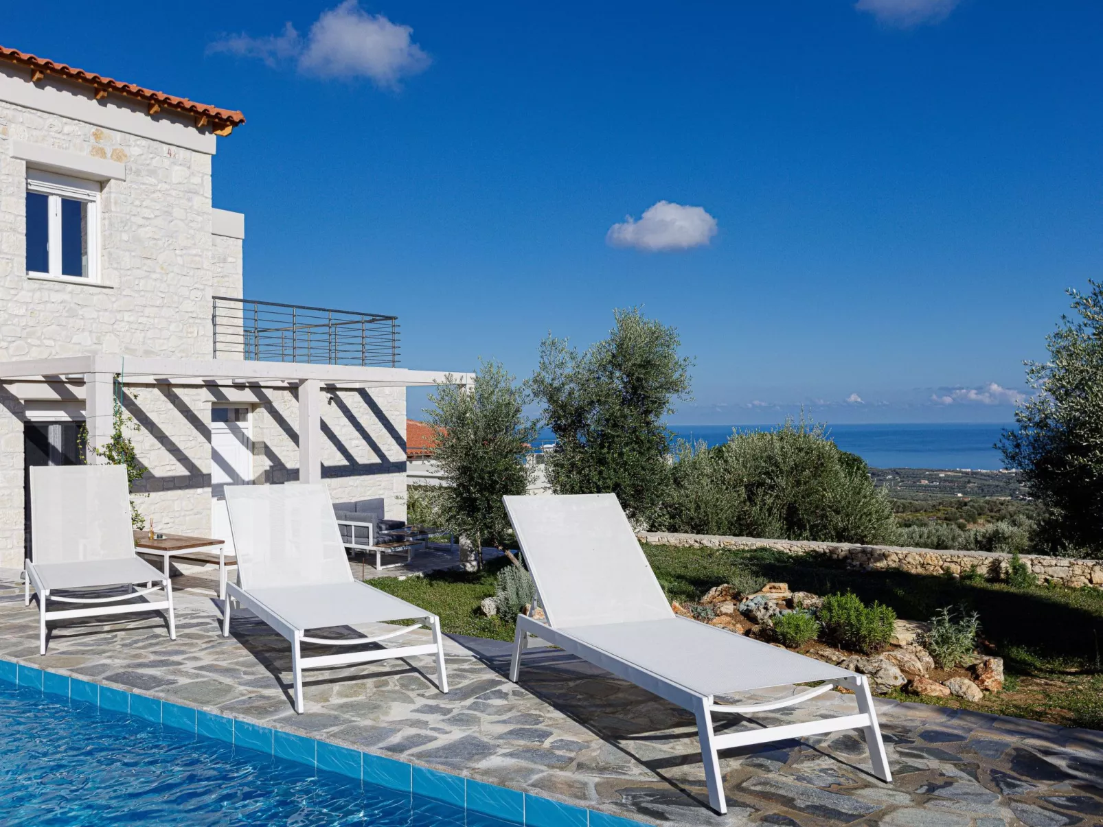 Komfort-Villa mit privatem Pool-Draußen