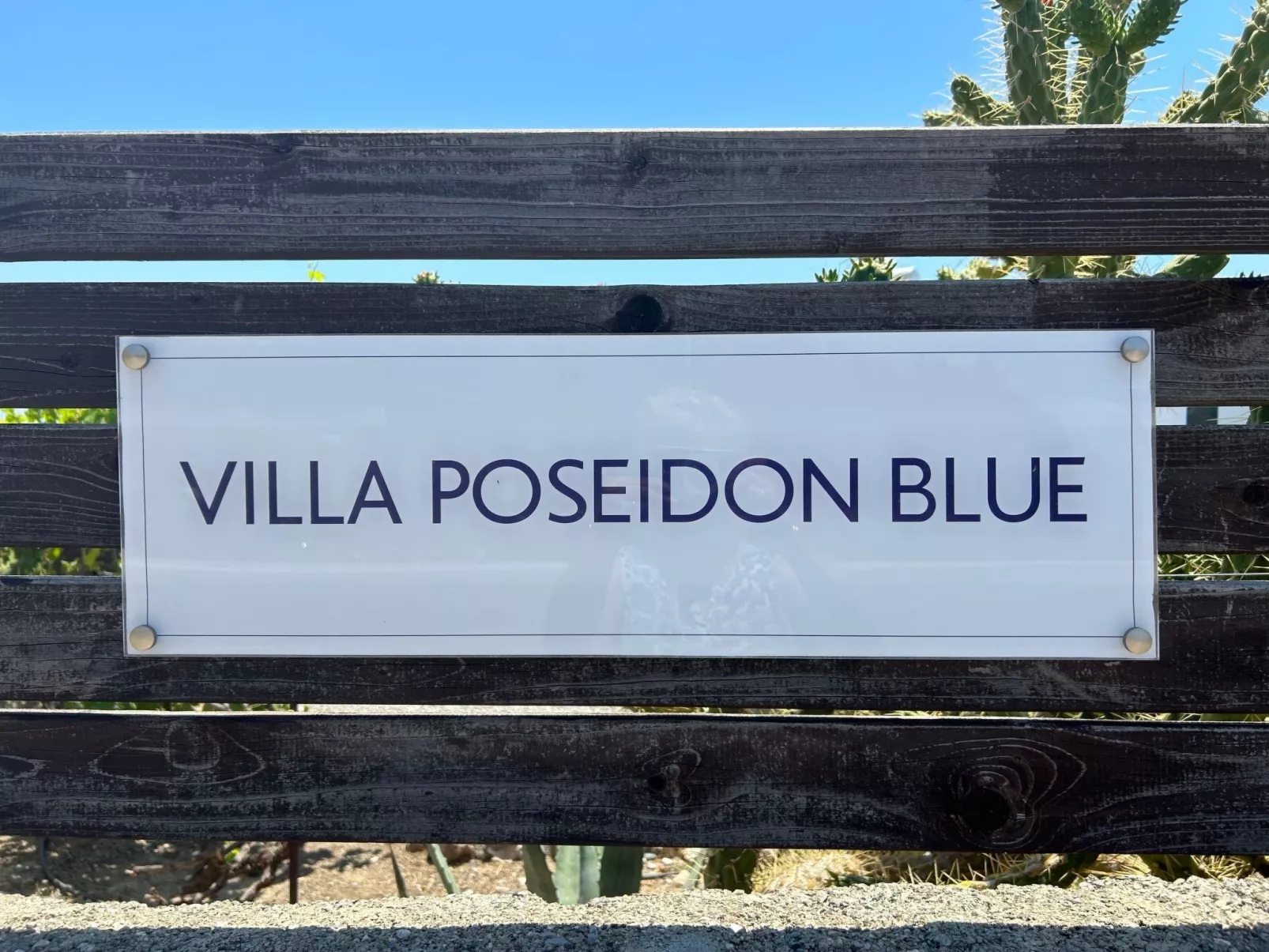 Villa Poseidon Blau-Dehors