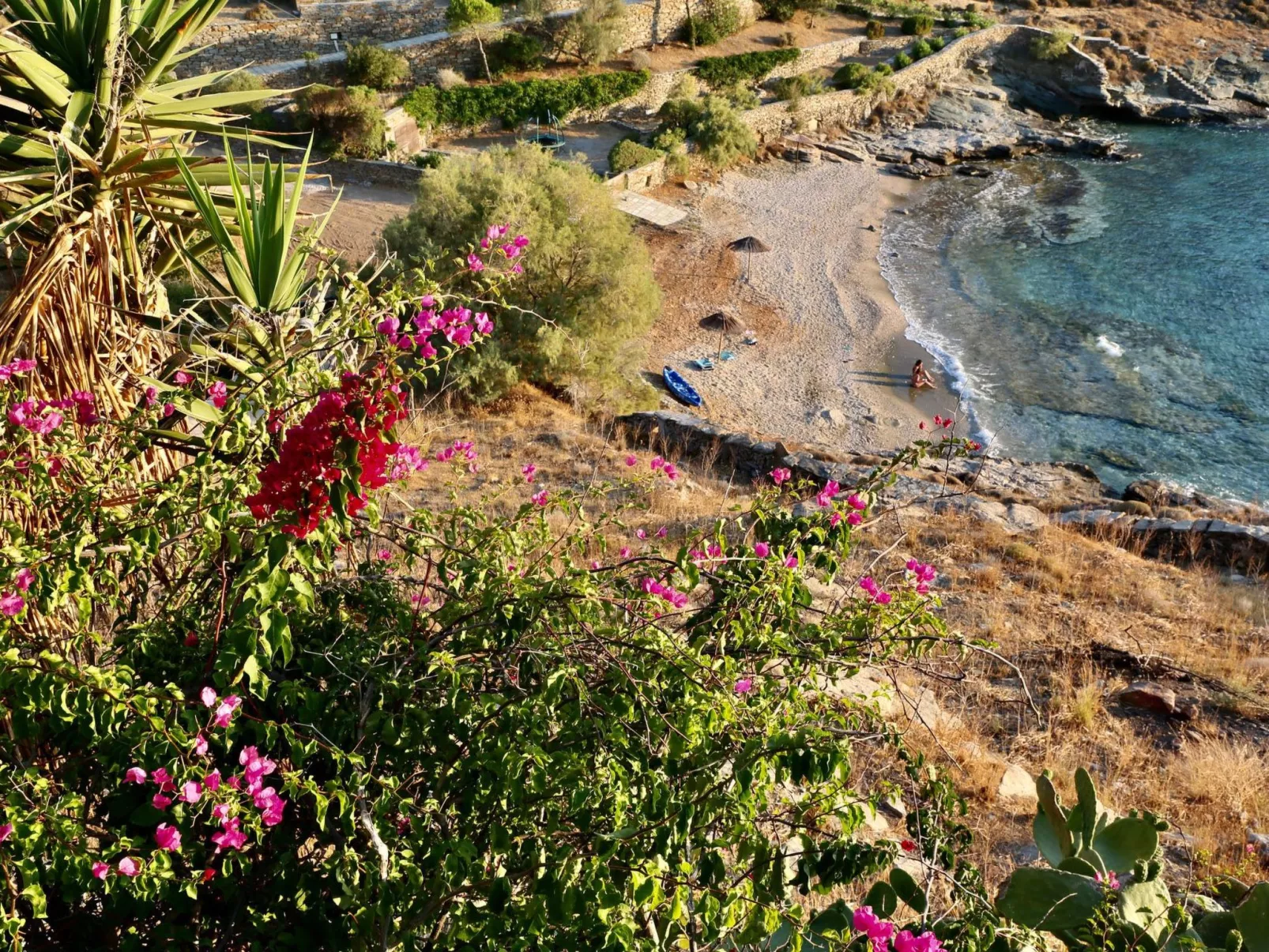 Luxuriöse, ruhige Wohnung direkt am Meer - Privatstrand-Outside