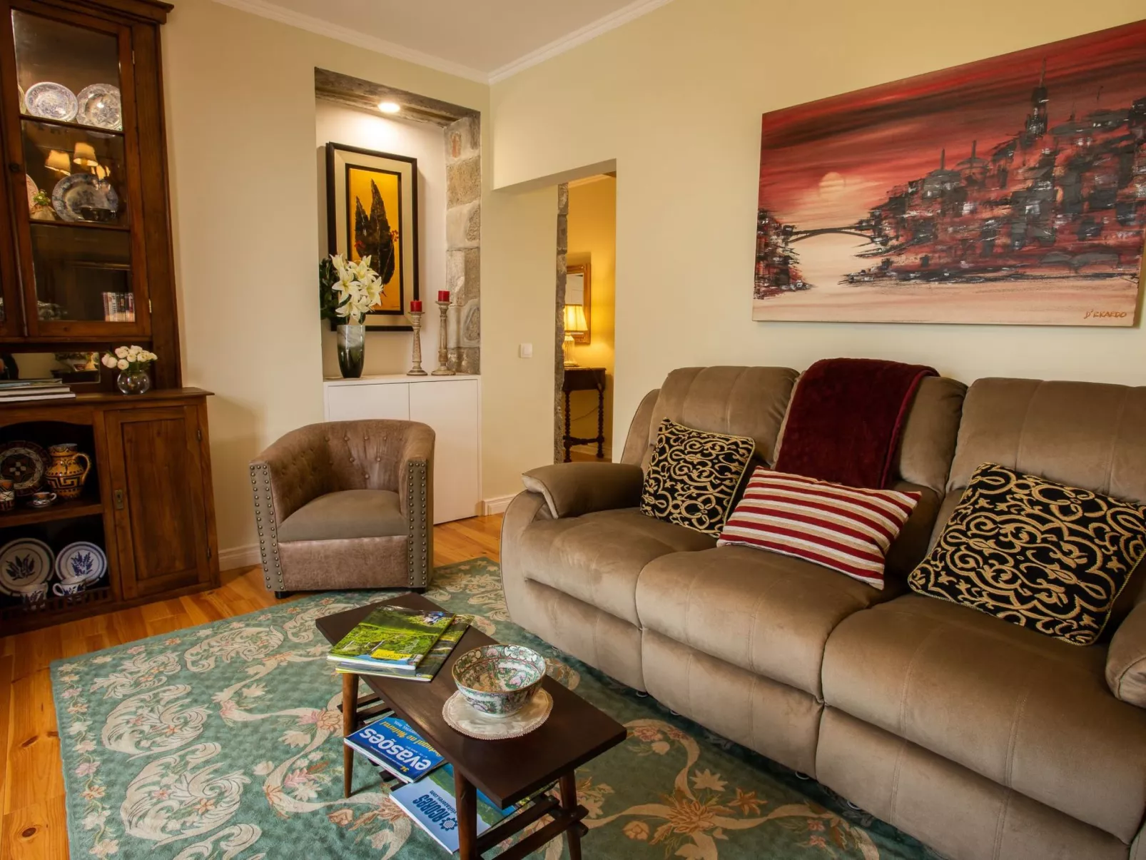 Tradicampo Öko-Landhäuser, Casa do Arco-Drinnen