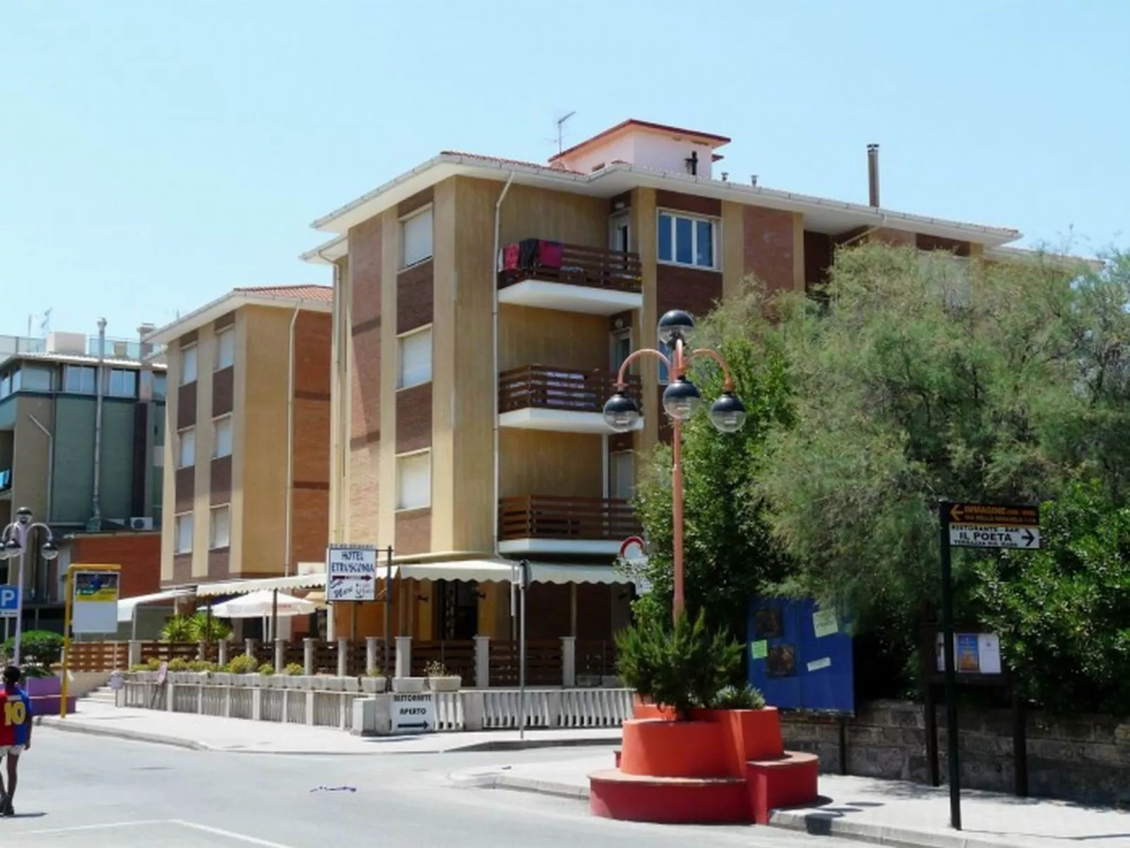 Wohnung 'Windows' in Strandnähe-Dehors