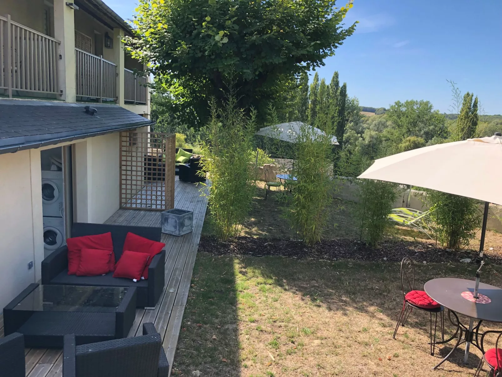 Cottage Parc 70m2 mit Pool in Azay le rideau-Draußen