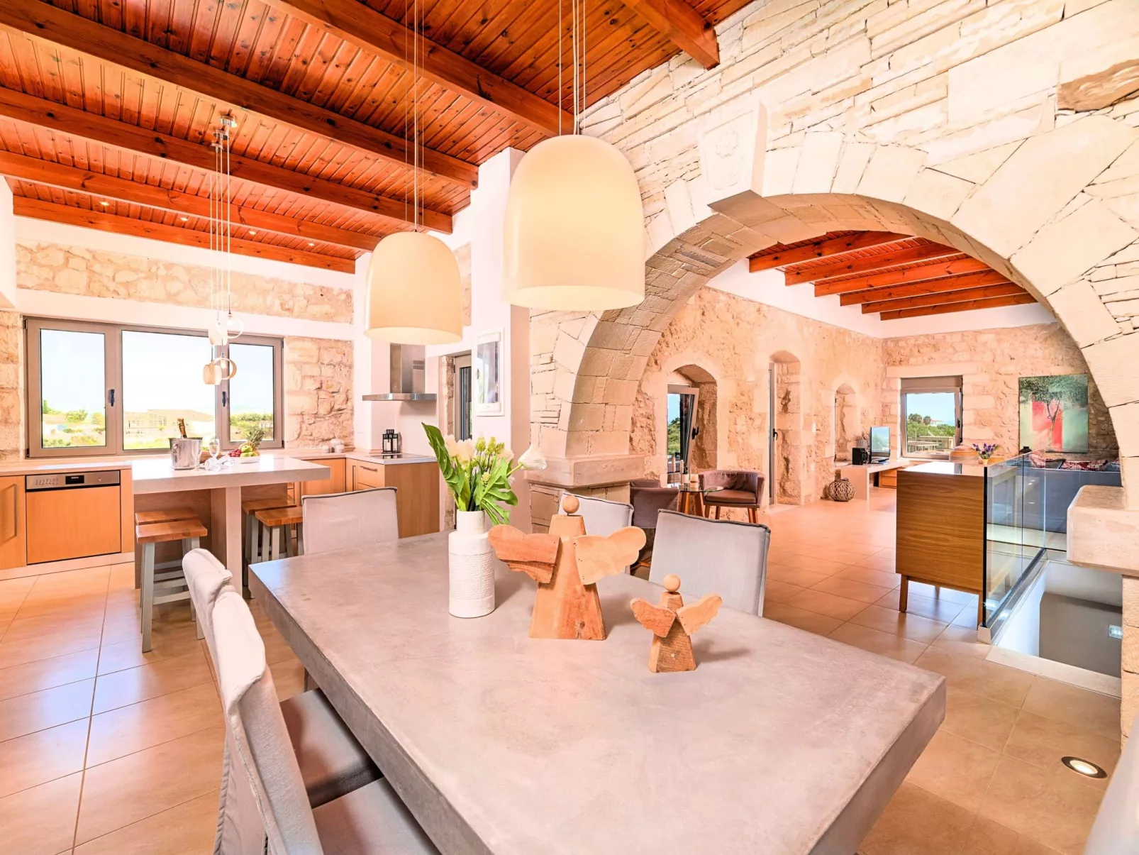 Villa Akrothea-Dehors