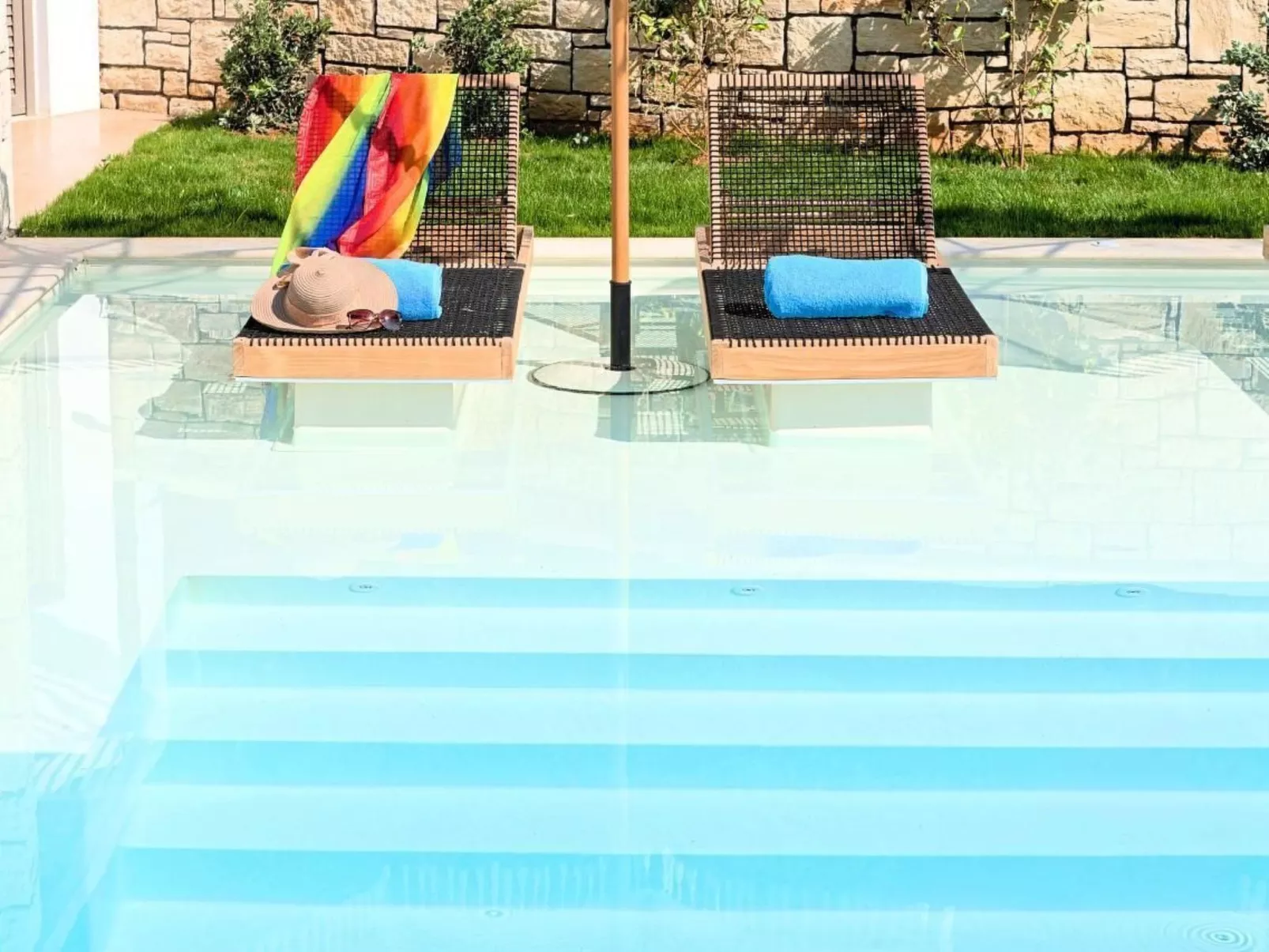 "Blue Lake Villa"-Dehors