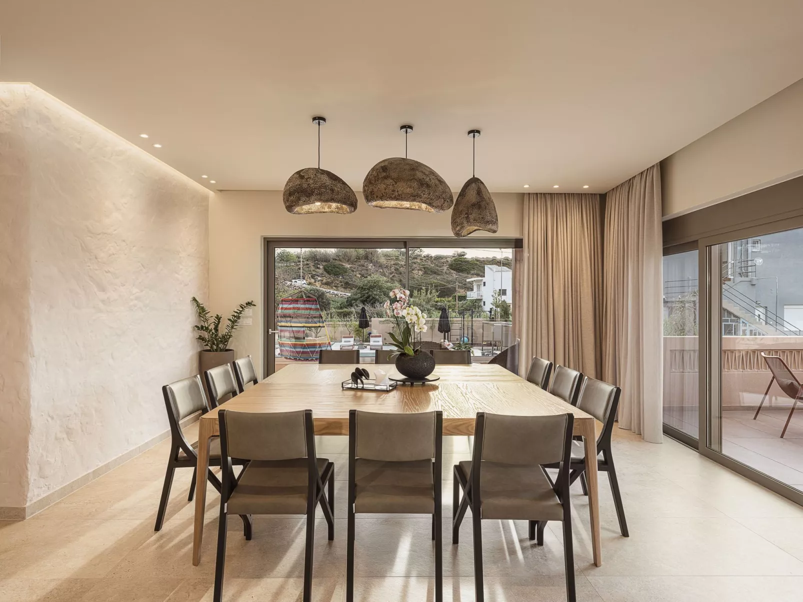 Villa Agali - ''Freier'' beheizter Pool, 70m zum Meer-Inside