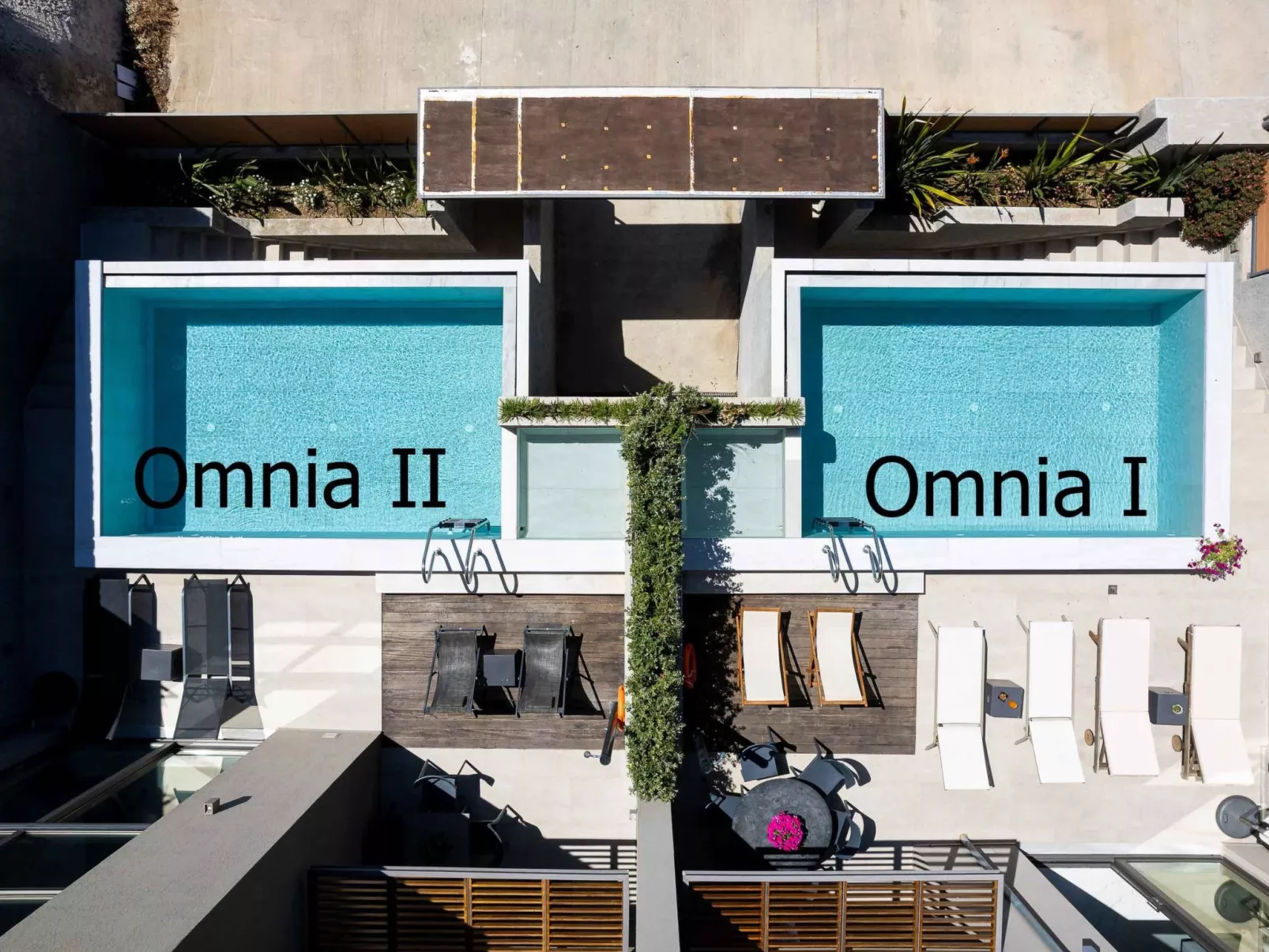 Omnia Villa 2 - ''Beheizter'' Pool, herrlicher Meerblick-Drinnen