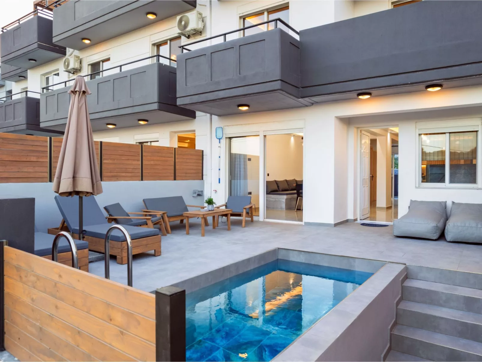 Armonikon Pool Villa 3-Dehors