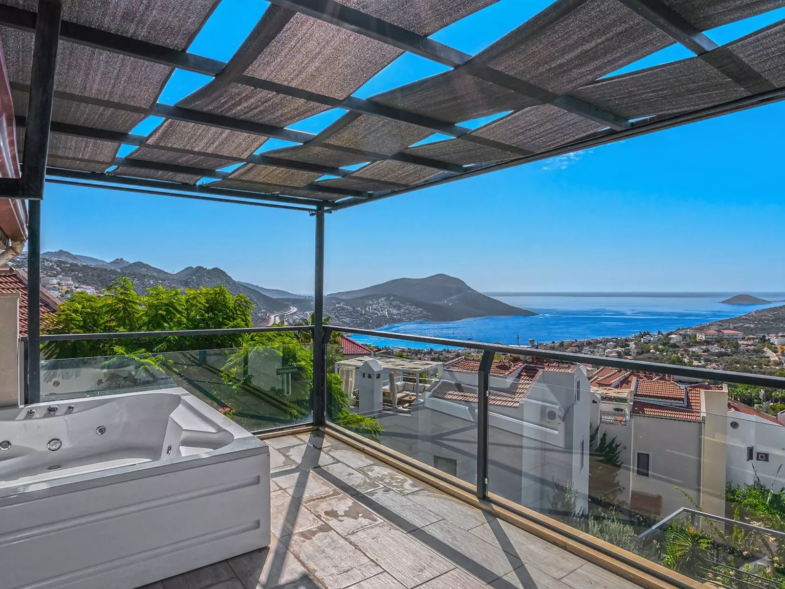 Villa in Kalkan nähe Zentrum und Meer für 8 P.-Drinnen