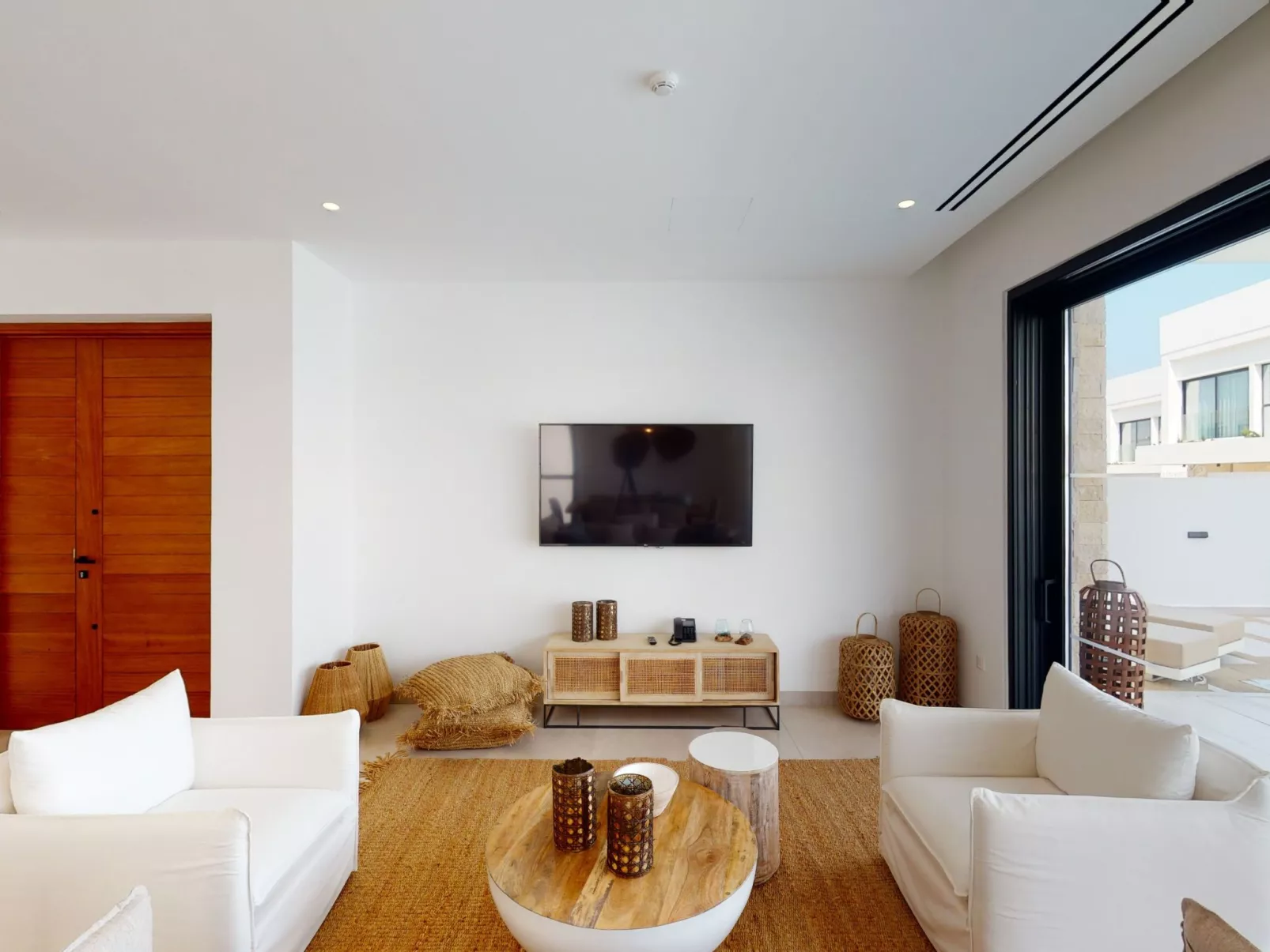 Periyiali Resort - Seitlicher Meerblick Villa Cleo - 16-Drinnen