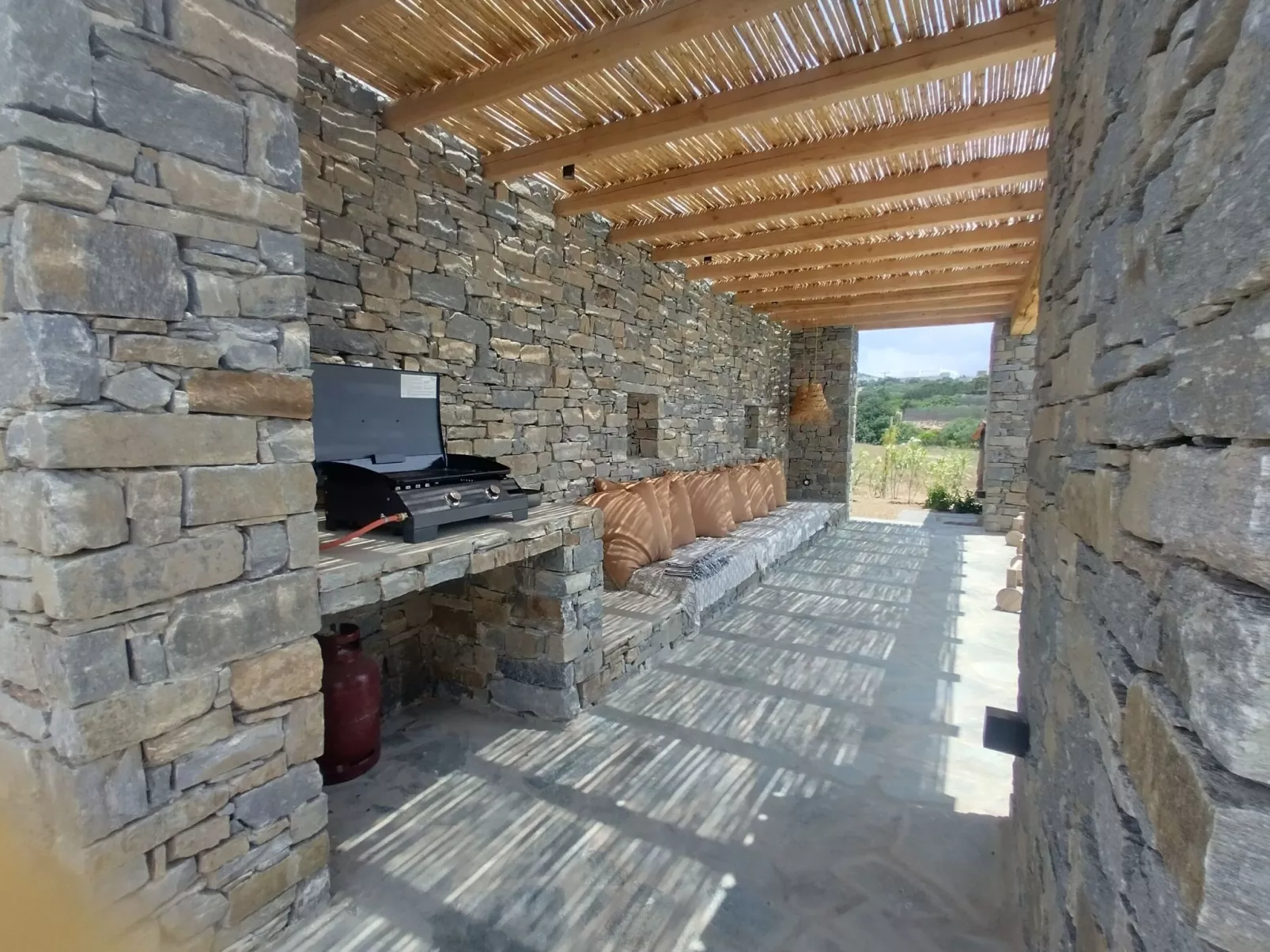 Ferienvilla "Villa Stamata" mit Pool und Garten-Dedans