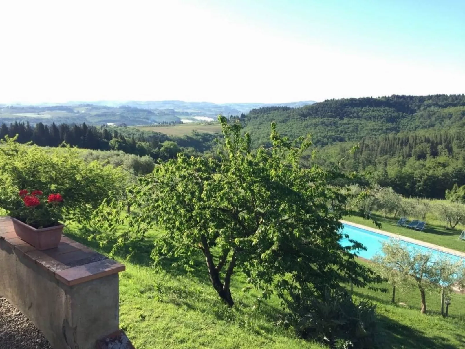 Olivo Capponi' Wohnung mit Gemeinschaftspool-Dehors