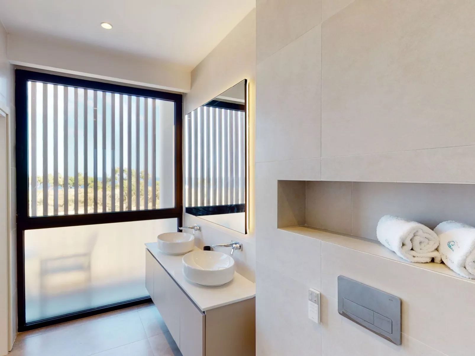 Periyiali Resort - Meerblick Villa Polymnia -22-Dedans