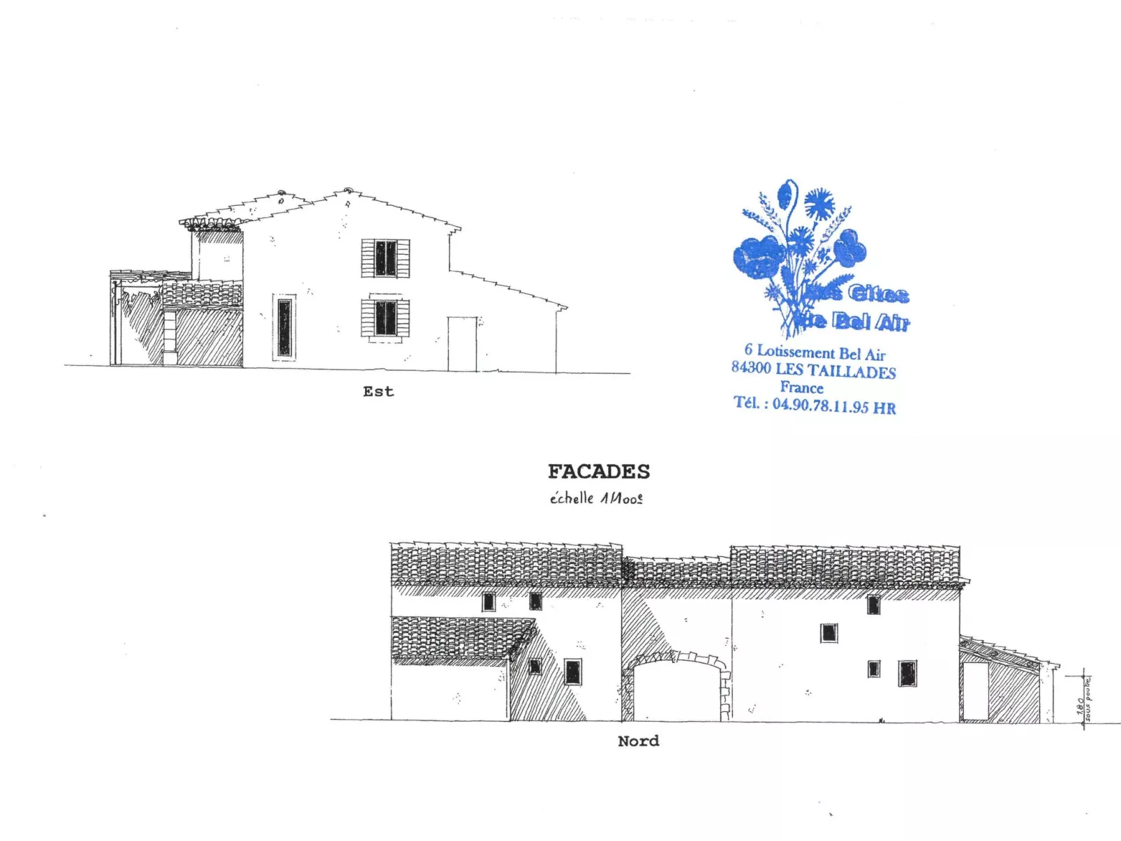 Die Gîtes de Bel-Air im Luberon in der Provence-Dehors