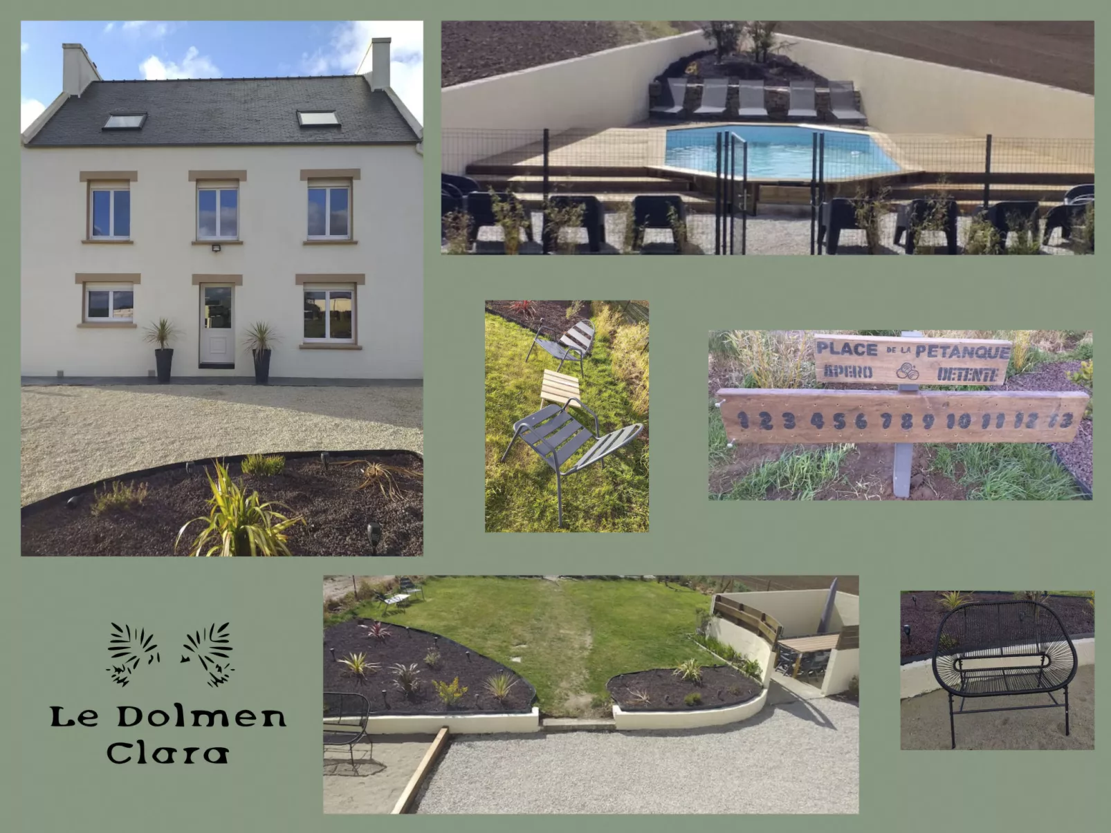 Das Dolmengebäude Clara-Dehors