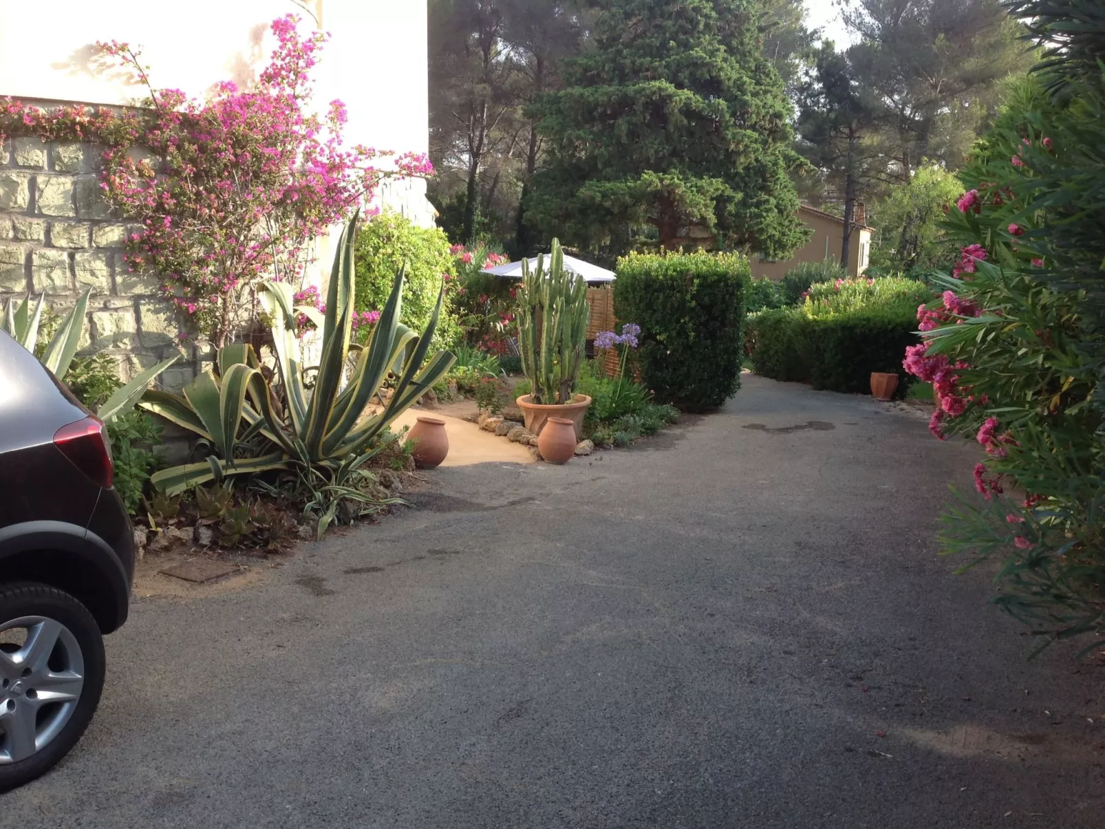 Erdgeschoss der Villa du Pébrier Côte d'Azur Saint Aygulf-Dehors