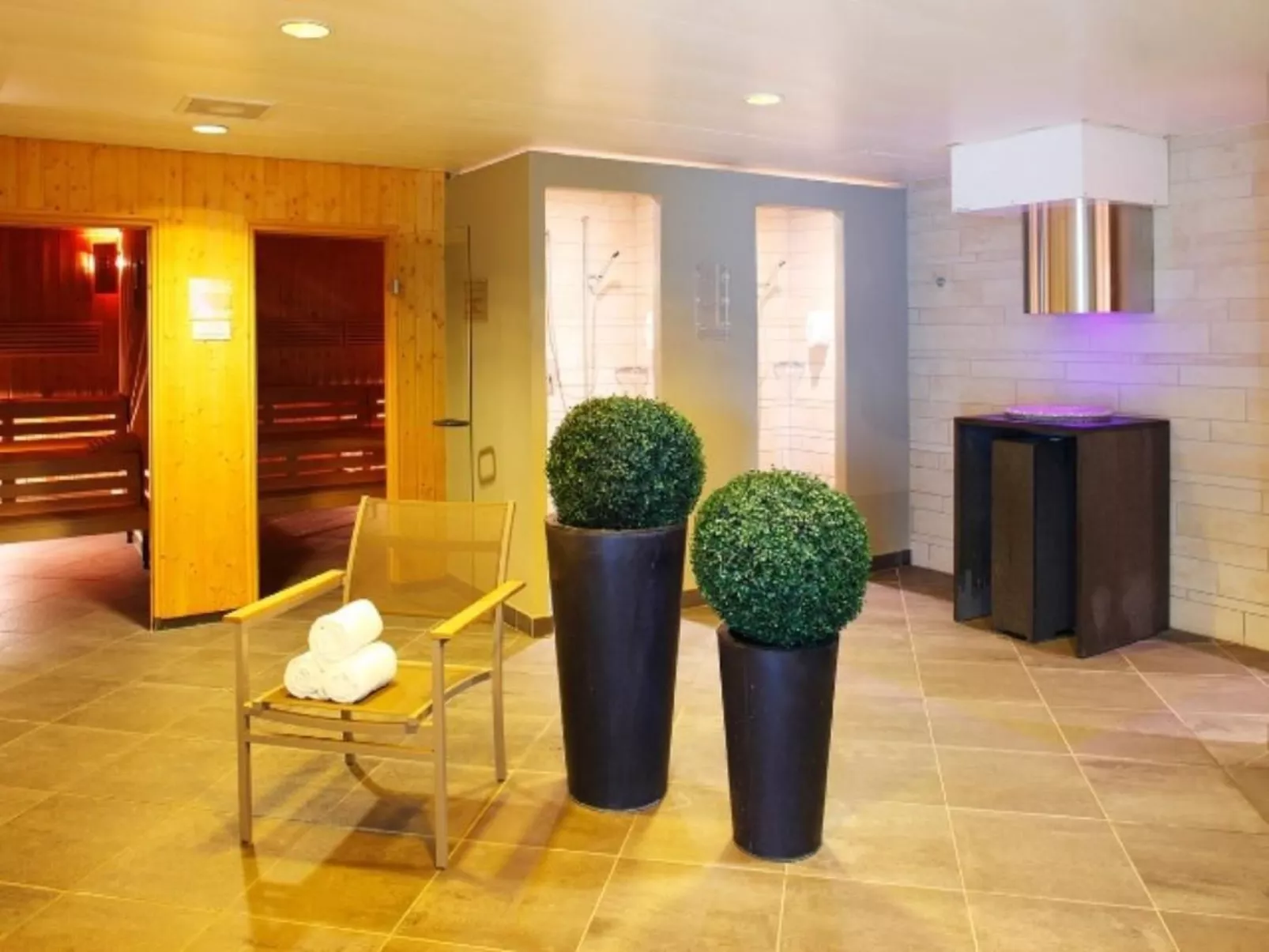 Golf Ranch, 1er Stock-Dedans