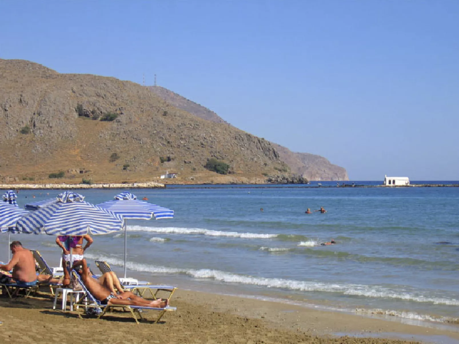 Villa aus Stein mit privatem Pool und BBQ-Bereich-Outside