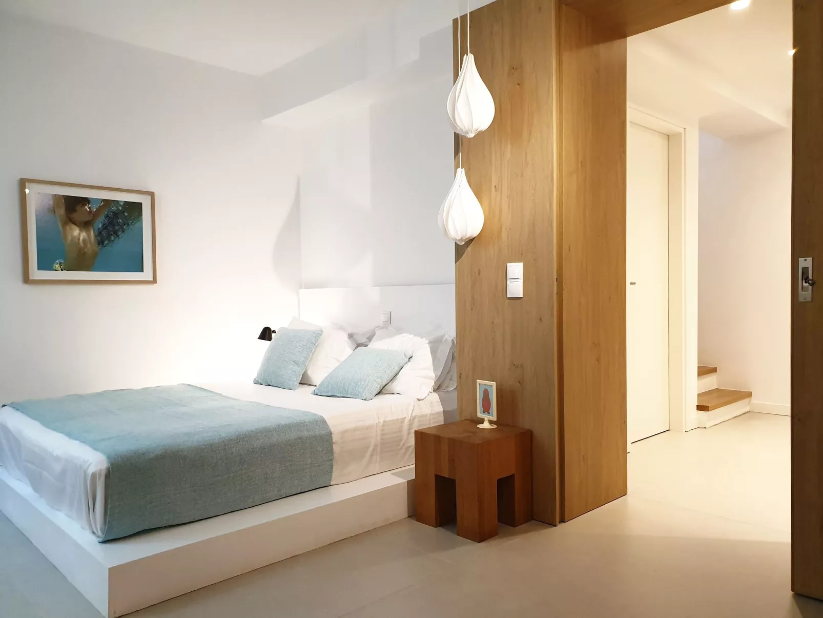 Ferienvilla "Fos" mit Blick auf das Wasser-Dedans