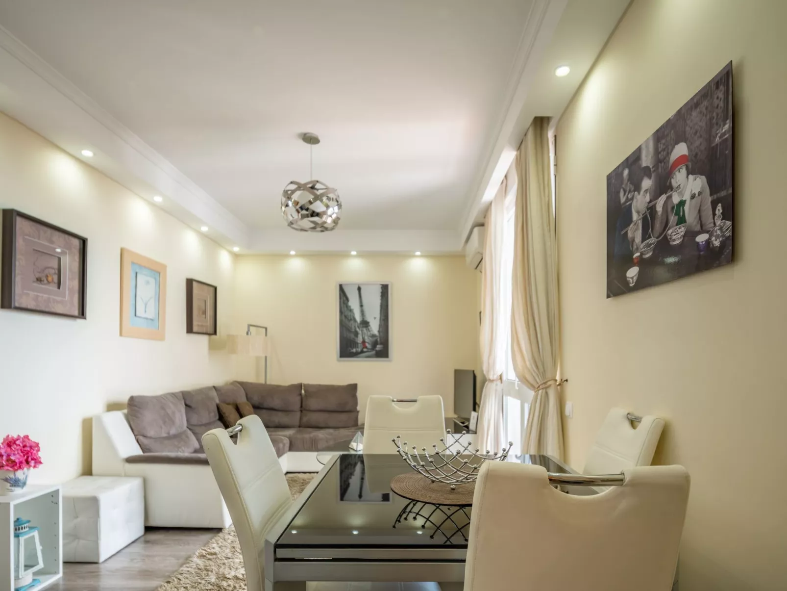 Appartement "Amerika" mit Balkon-Inside