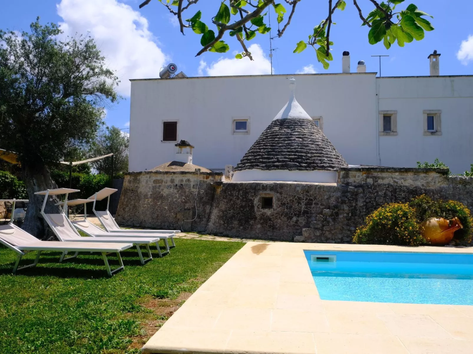 Trullo auf dem Lande in Ostuni mit privatem Pool-Inside