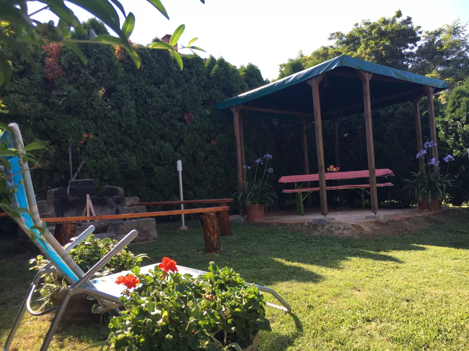 Wohnung in Fonyód mit Grill, Garten und Terrasse-Dehors