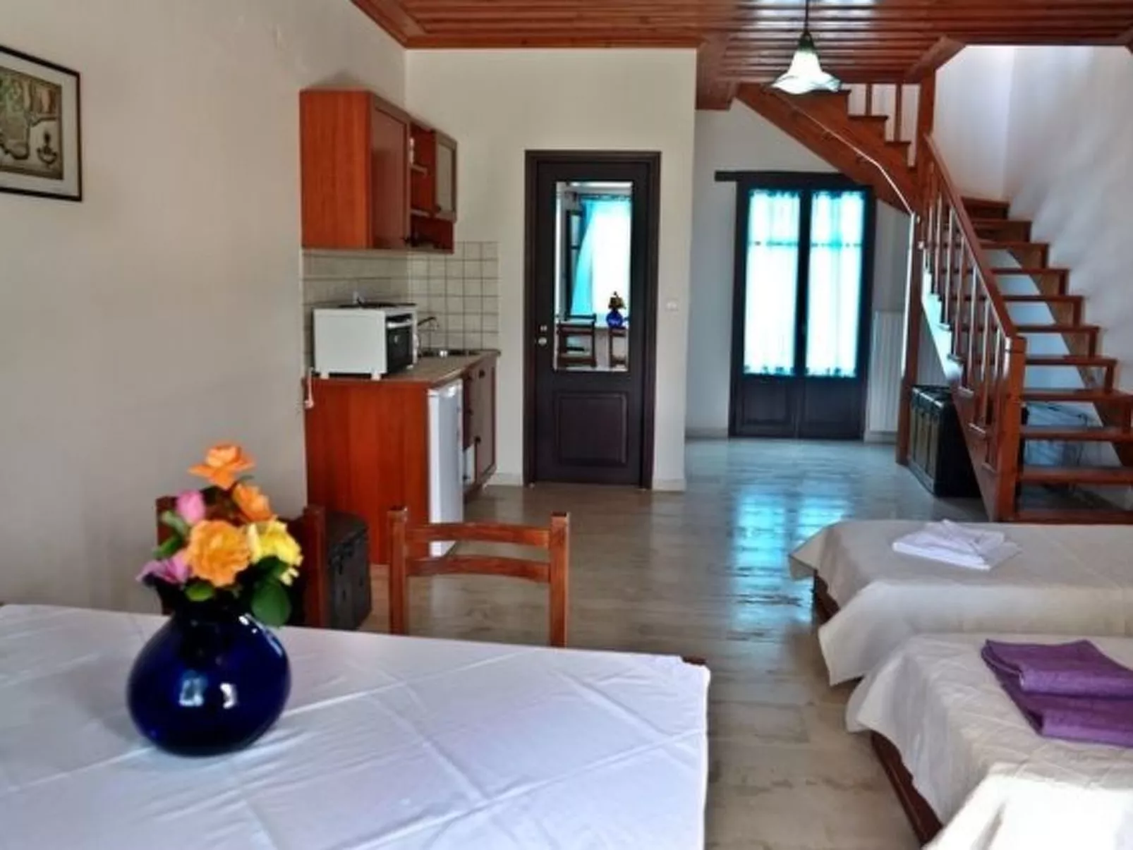 Mit Terrasse und Balkon-Dedans