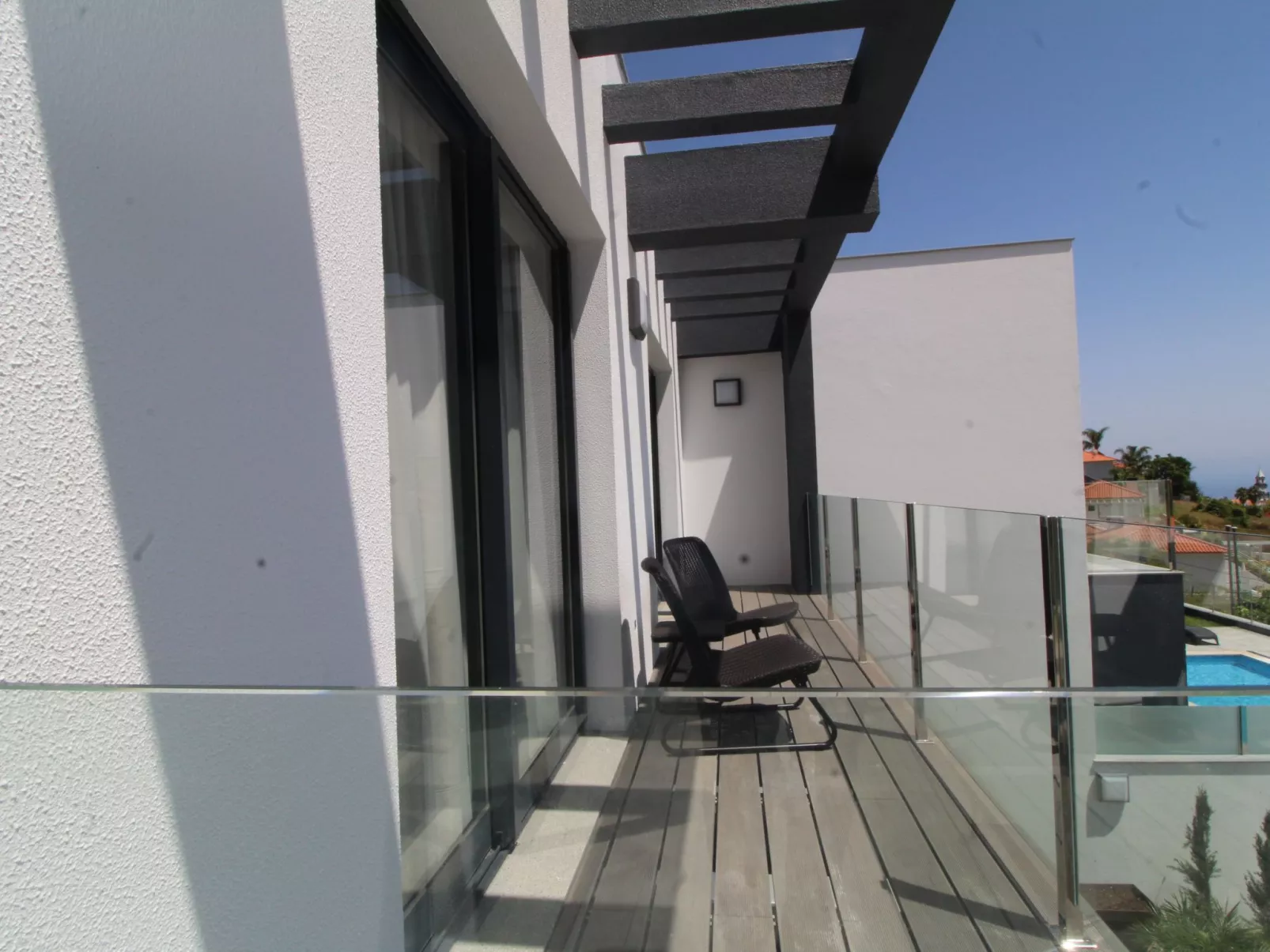 Ferienvilla mit eigenem Pool-Dehors