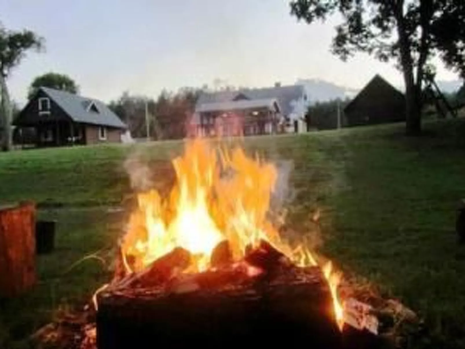 Charmante Waldvilla Dzukijos Uoga am See-Outside