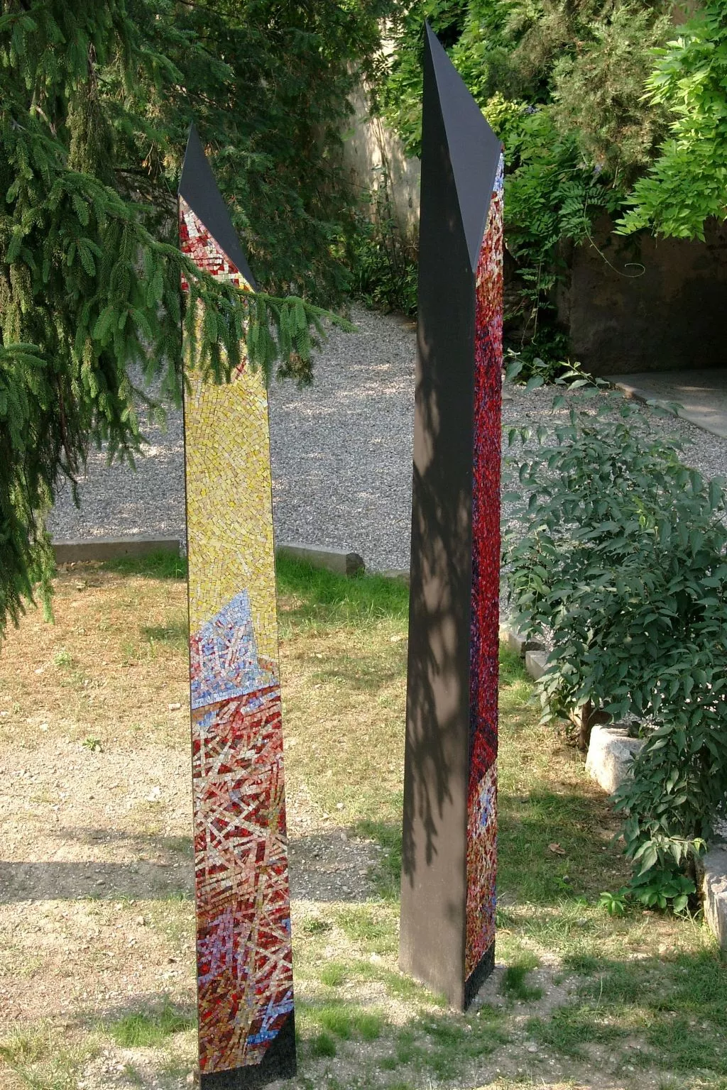 Mit Privatparkplatz-Dehors