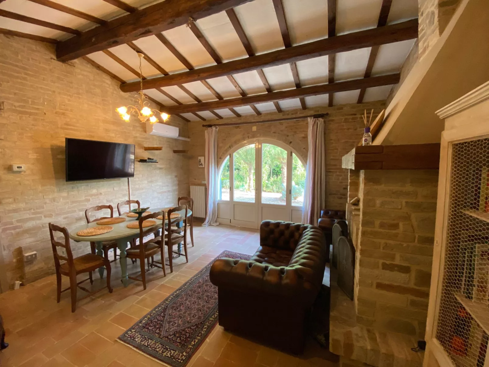 Landgut "Casale Iris"-Drinnen