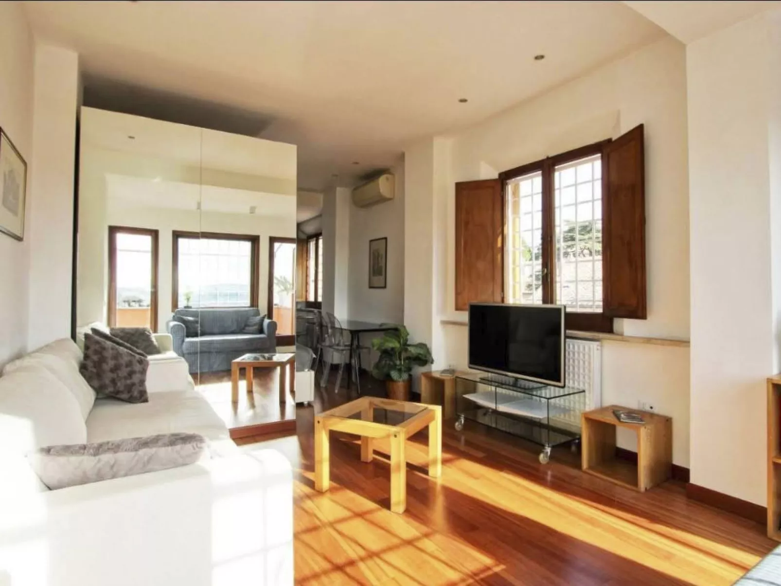 Spanische Treppe Rom Blick-Inside