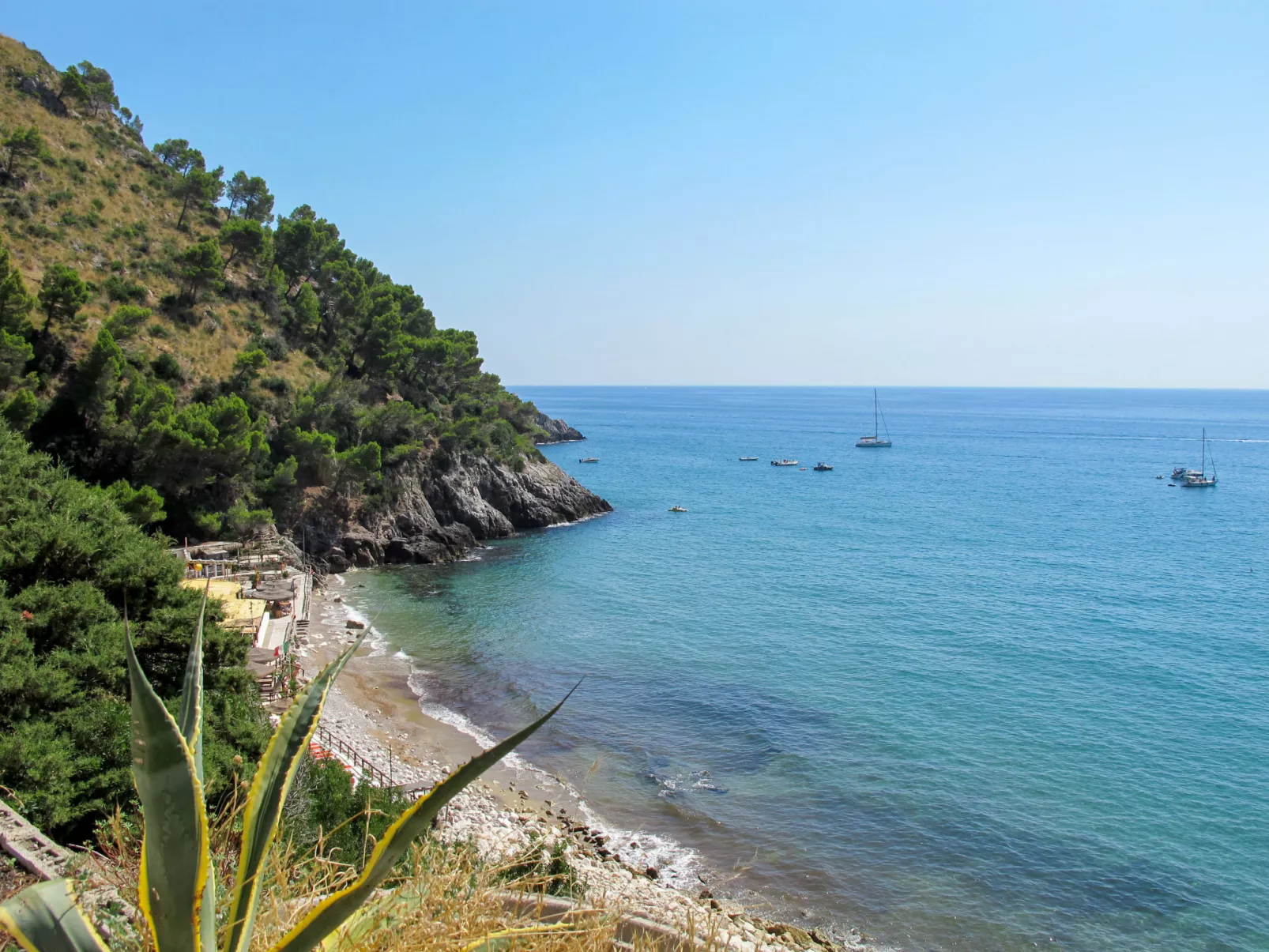 Domhaus mit Blick auf den Golf von Gaeta-Environnement