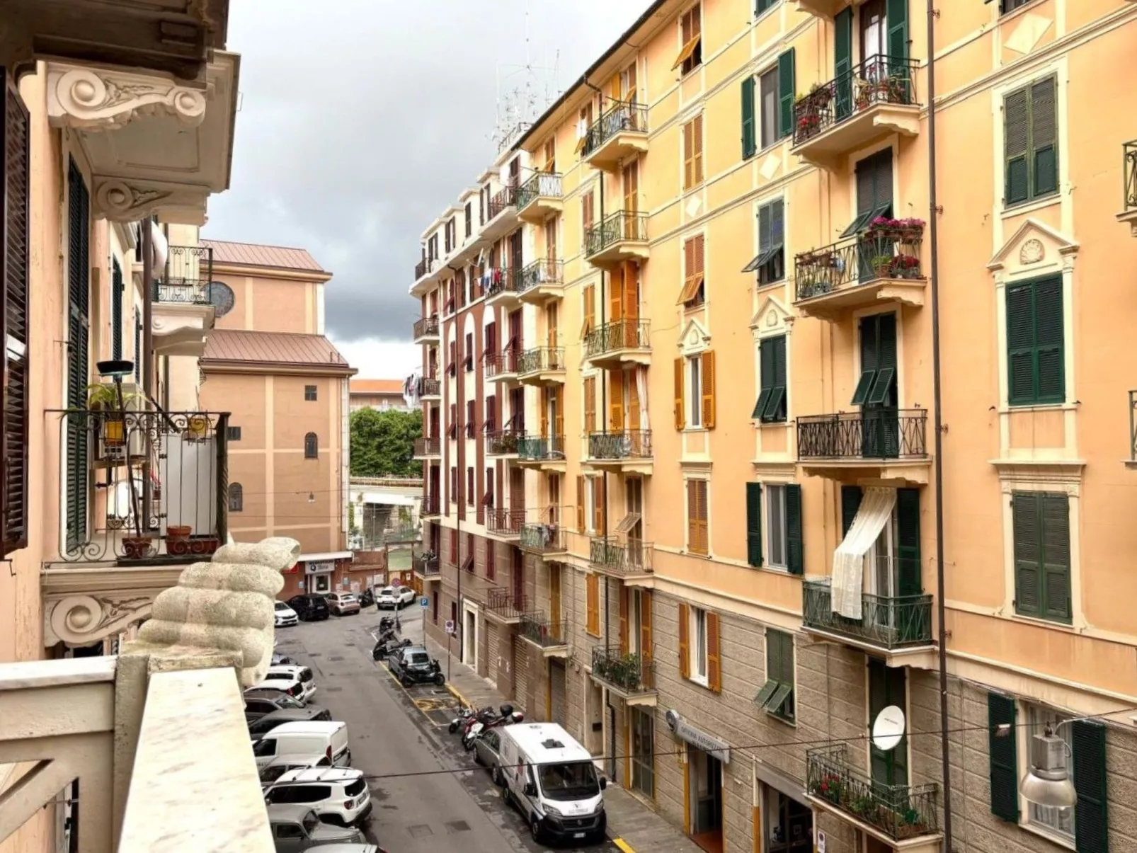 Lichter am Meer bei Holiday World-Draußen