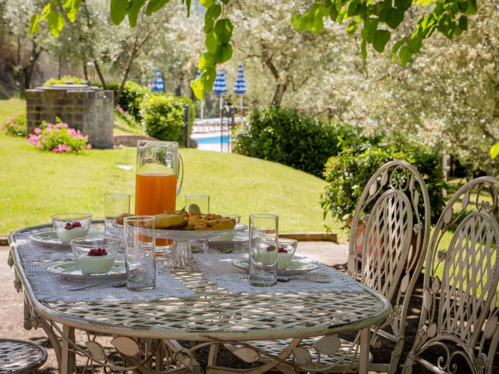 Villa mit privatem Pool in der Nähe von Cortona-Outside