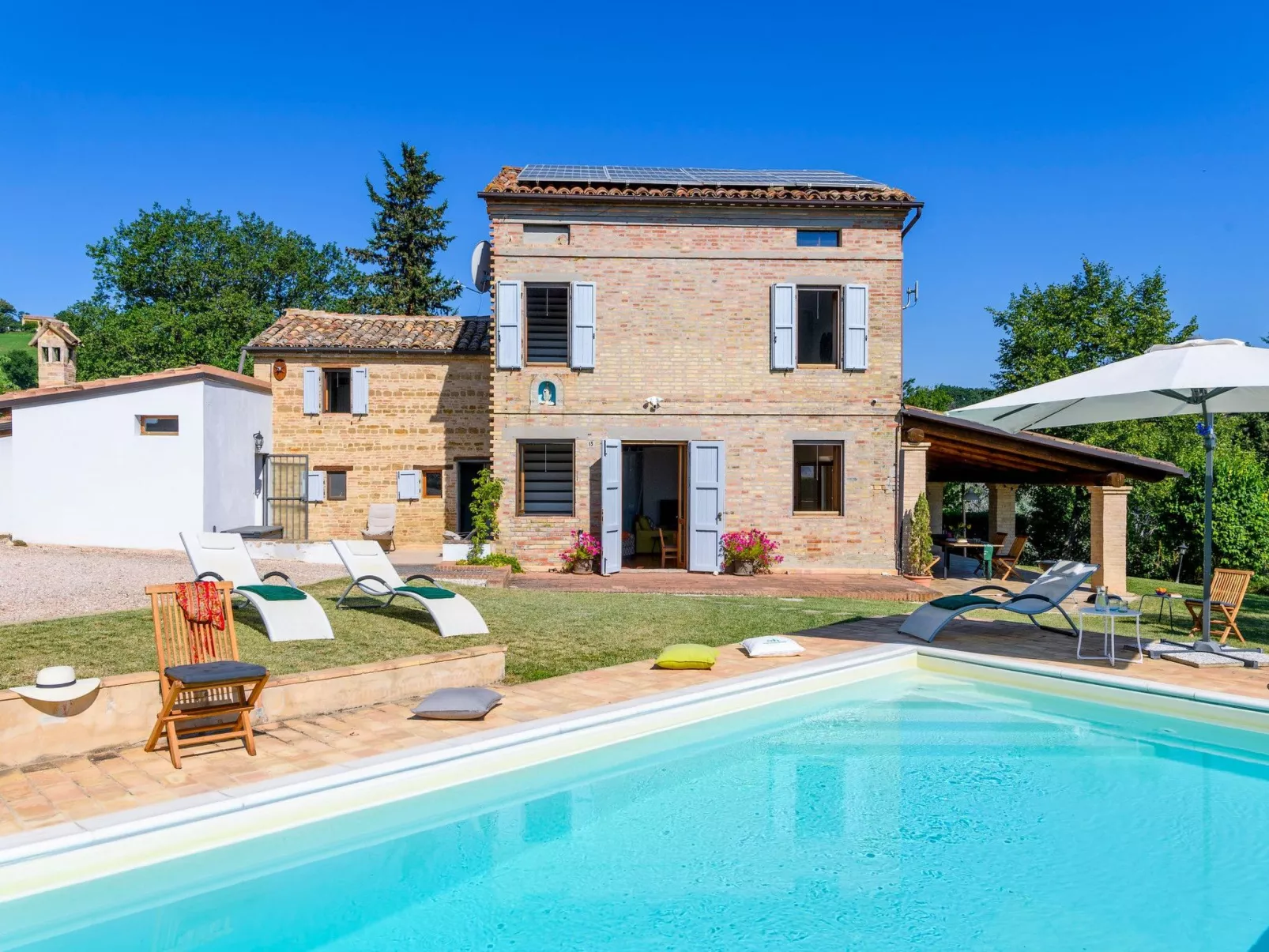 Casa Felicità, Marche Ferienhäuser-Inside