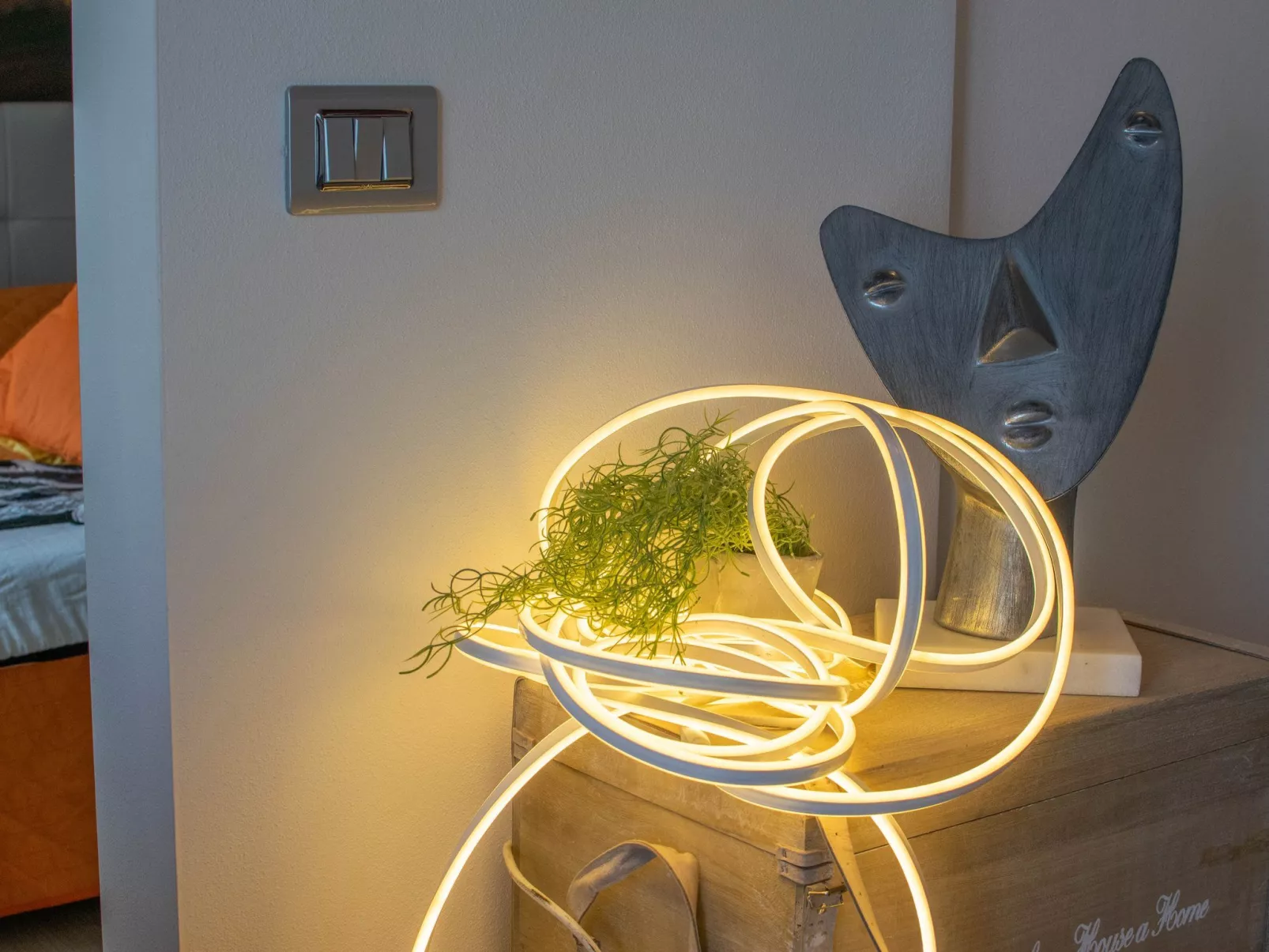 Wohnung mit Panaoramaterrasse und Pool-Drinnen