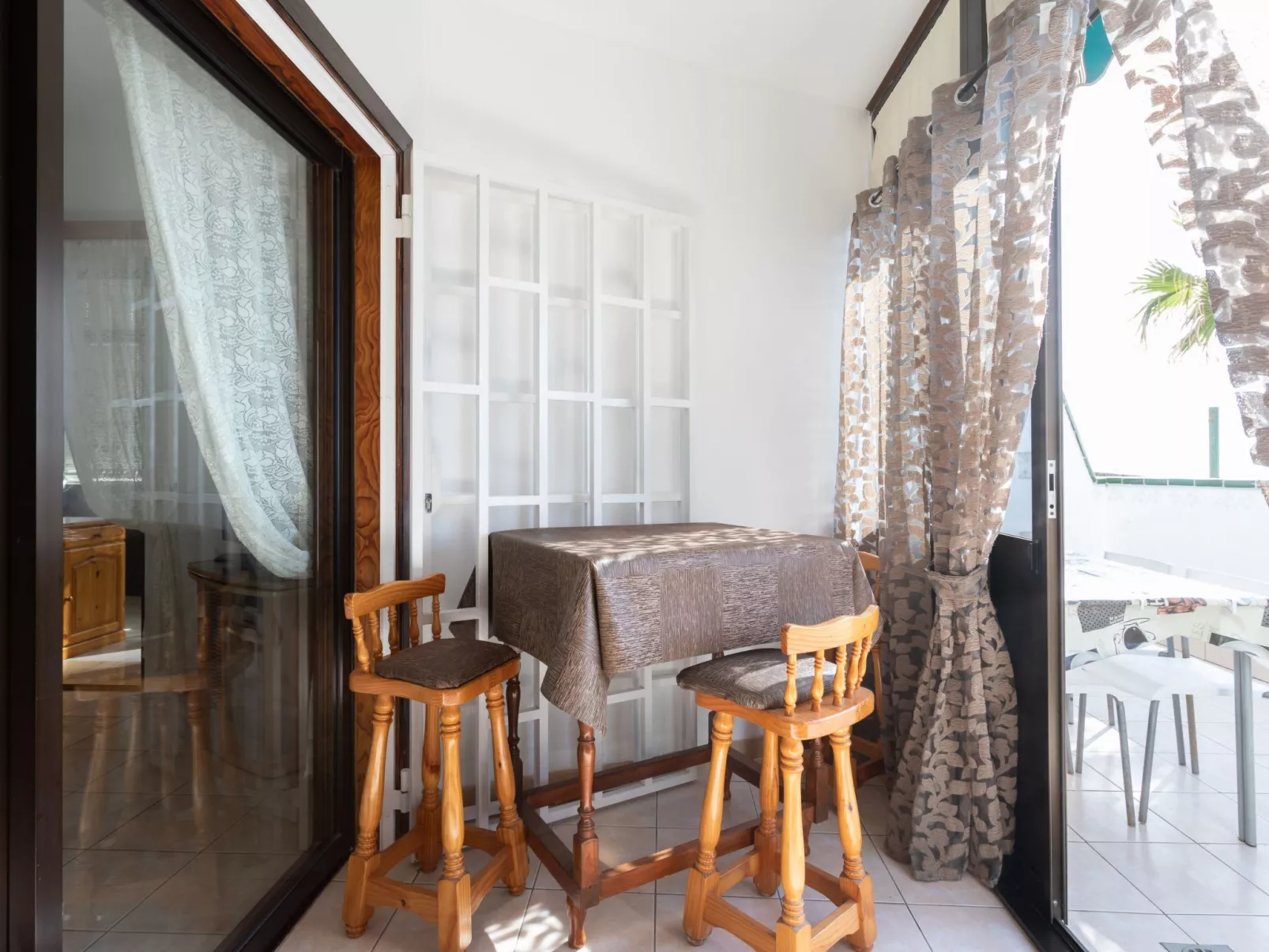 Apartment direkt am Meer-Drinnen