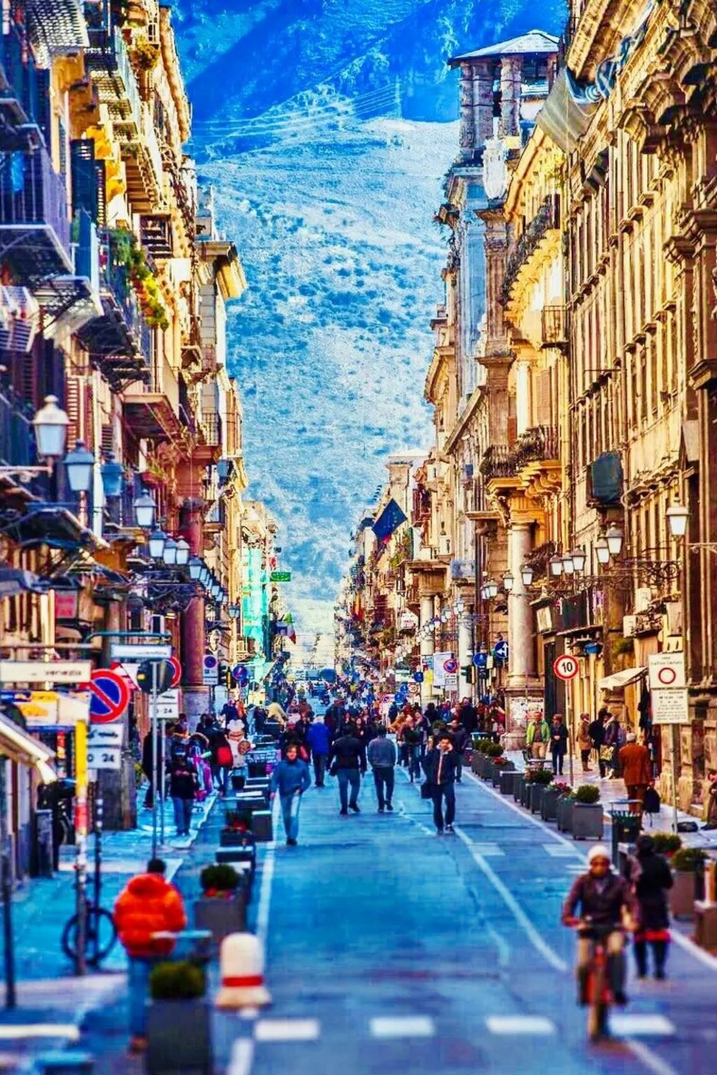 Wohnung "La Terrazza di Massimo-Drinnen