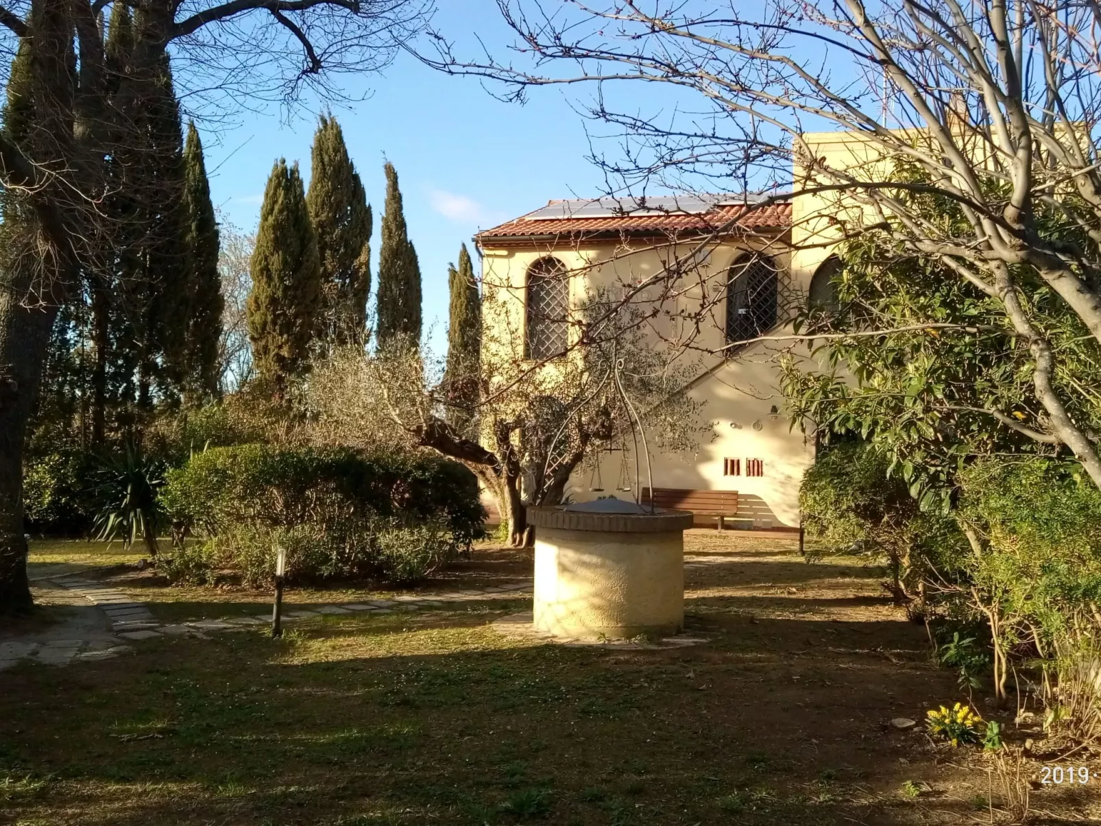 Komfortables Studio für 2 Personen-Draußen