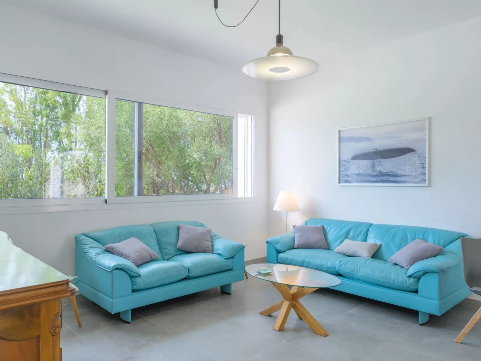 Thalìa, Villa mit Pool in Meeresnähe-Drinnen