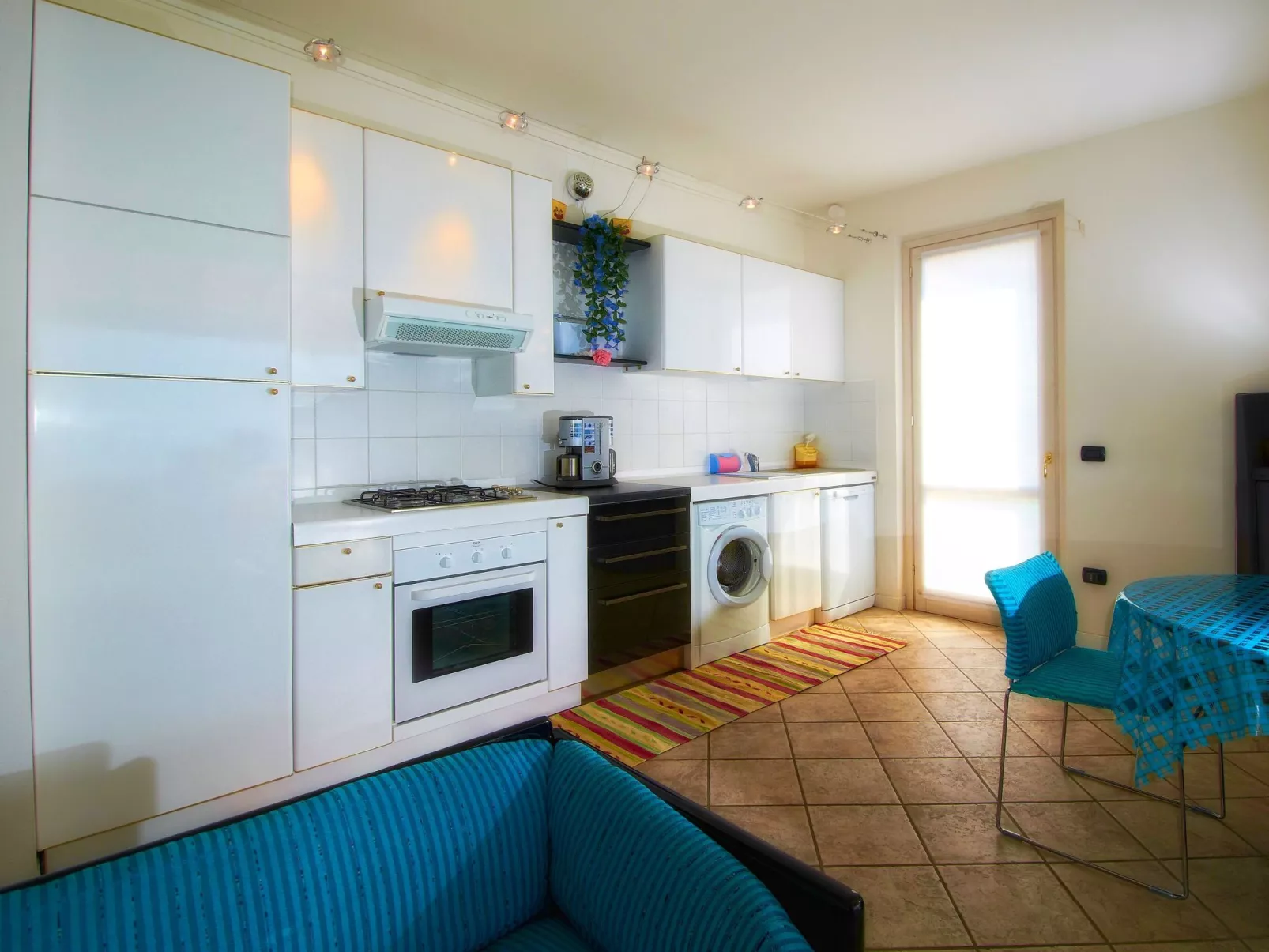 Türkisfarbenes Haus mit fantastischer Aussicht-Dedans