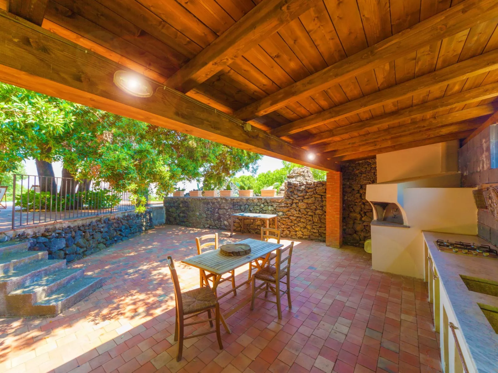 Villa Mamma Susanna in Mascali - Outside