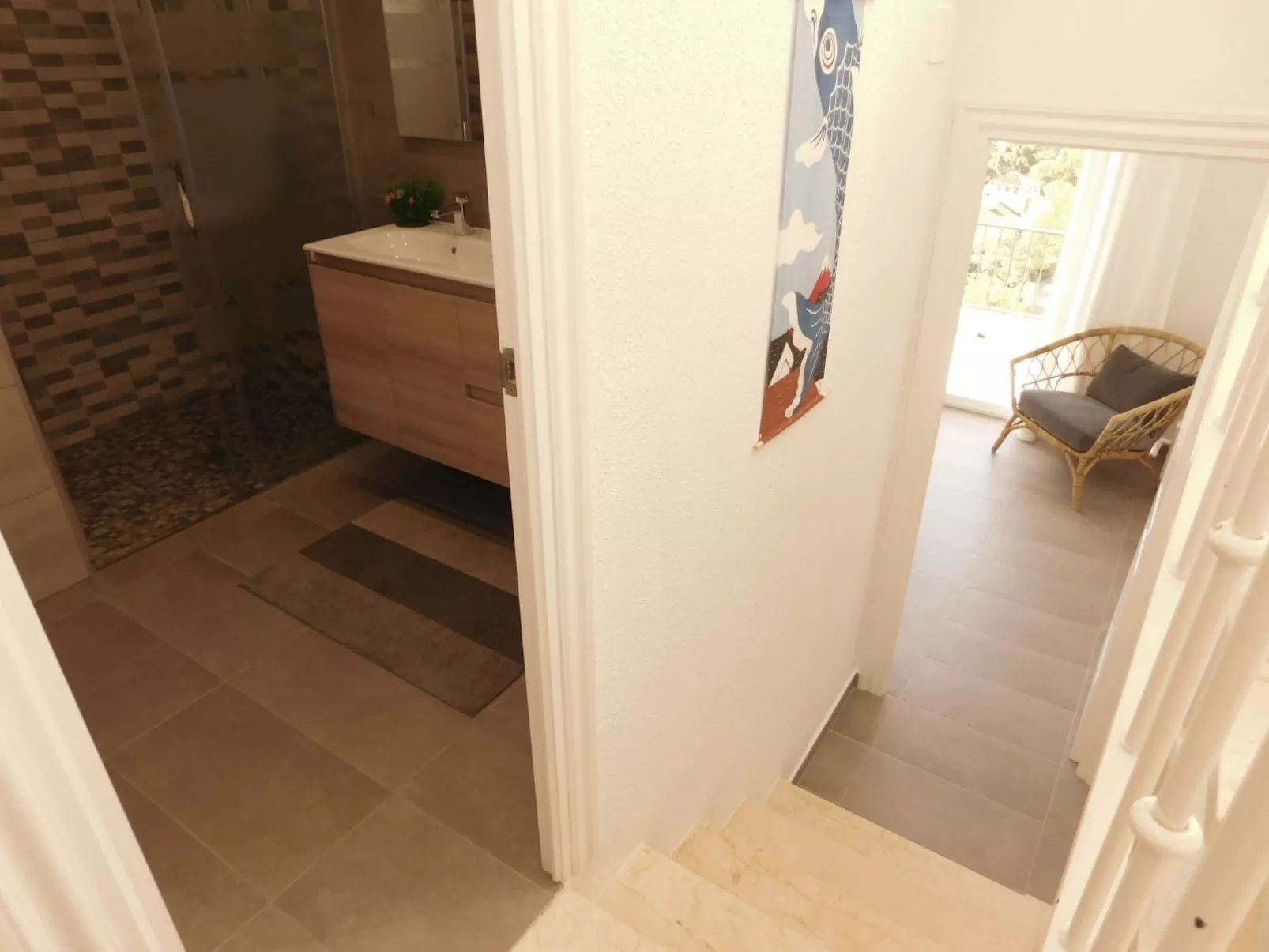 Renoviertes Ferienhaus in Roses mit Terrasse-Dedans