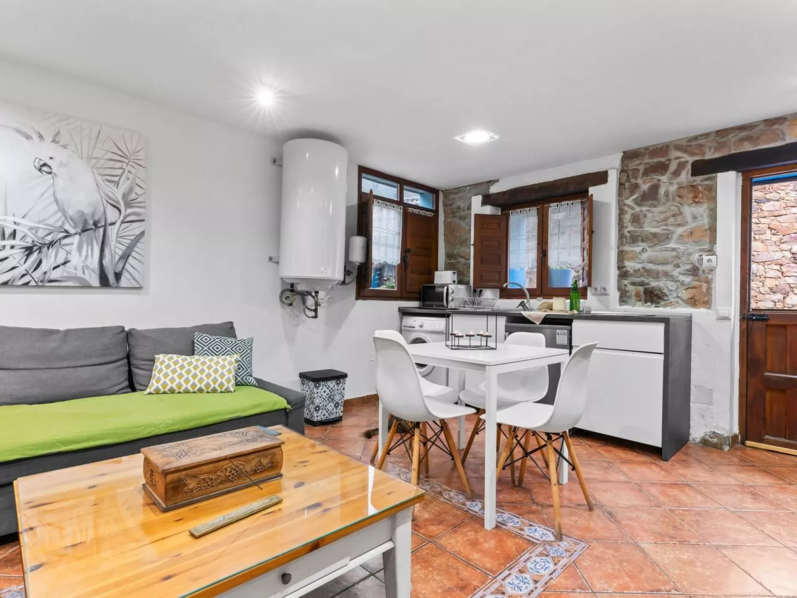 Jacuzzi, Kamin, Grill und spektakuläre Aussicht-Drinnen