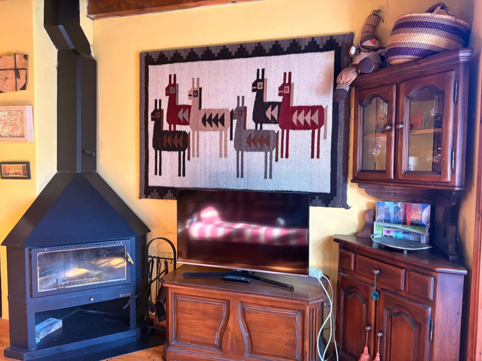 Bergwohnung mit Kamin Aigüestortes 1-Dedans