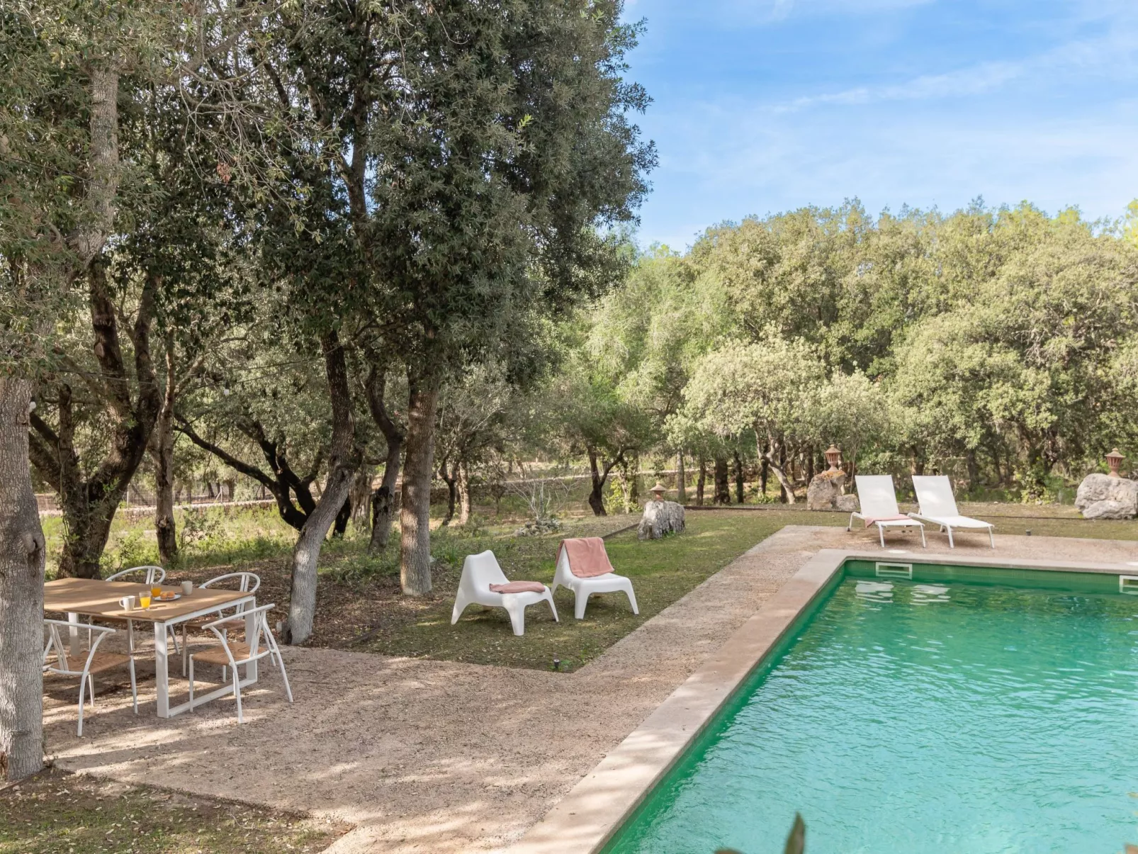 Finca "Mirador" mit privatem Pool-Draußen