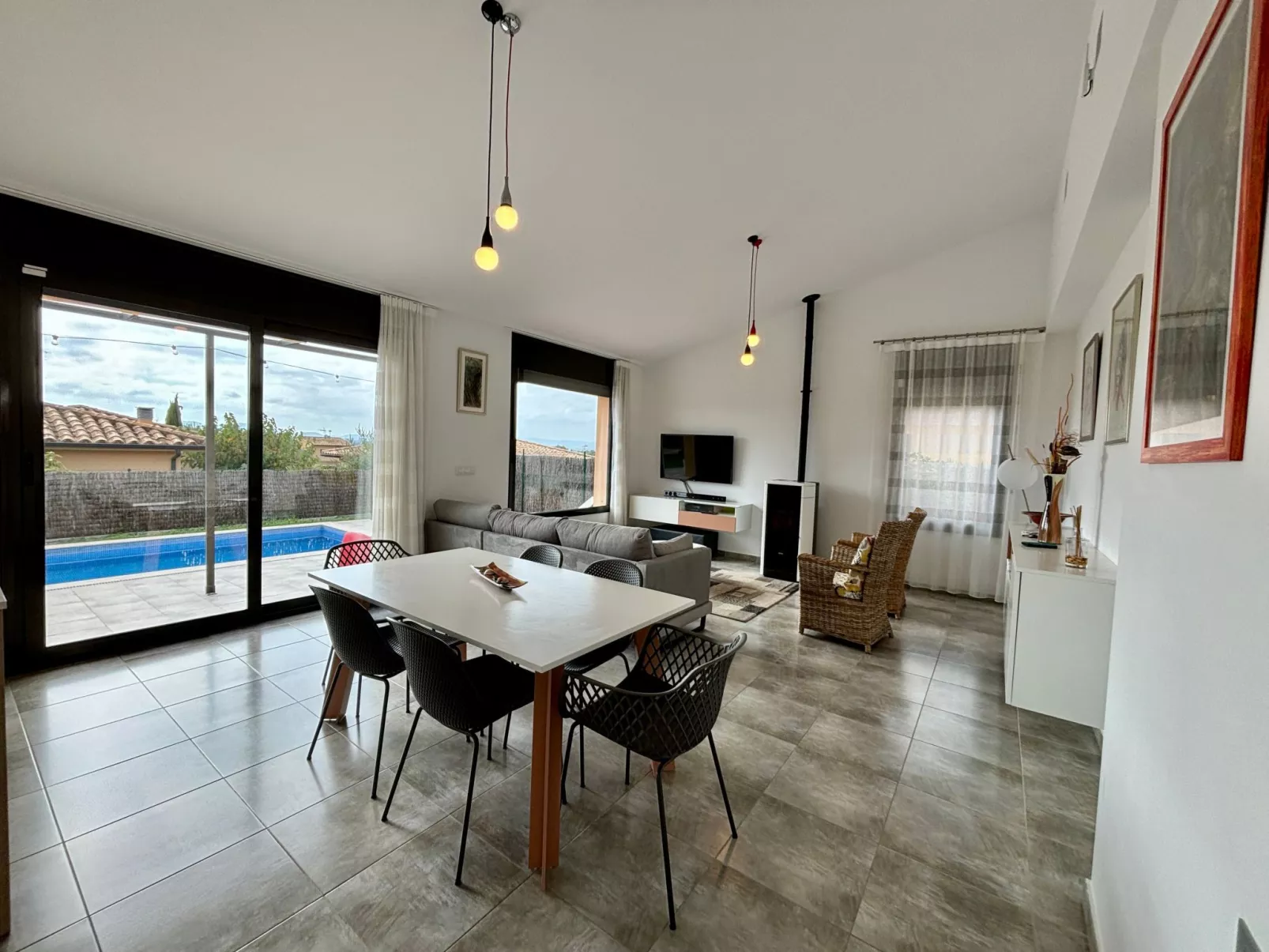 Moderne Villa Medes Mar mit Privatpool-Dedans