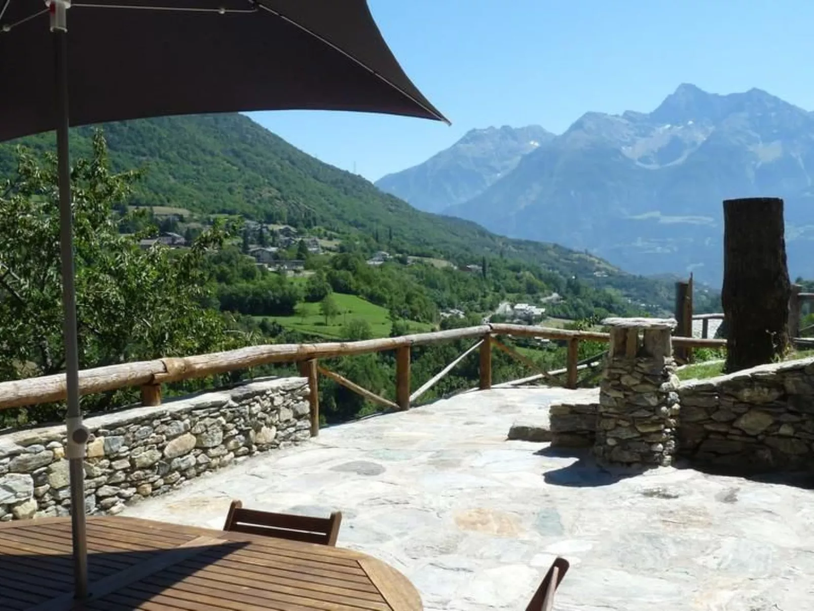 Drei-Zimmer-Wohnung La Mucca in Gignod-Dedans